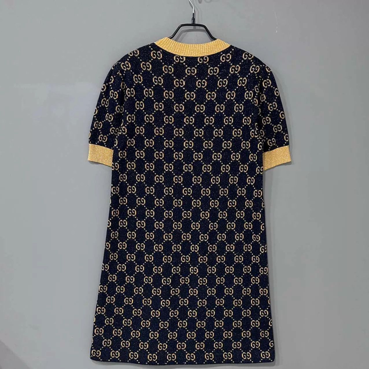 Gucci Gucci gold-thread-all-over-print women's S dress Size S / US 4 / IT 40 - 3 Thumbnail