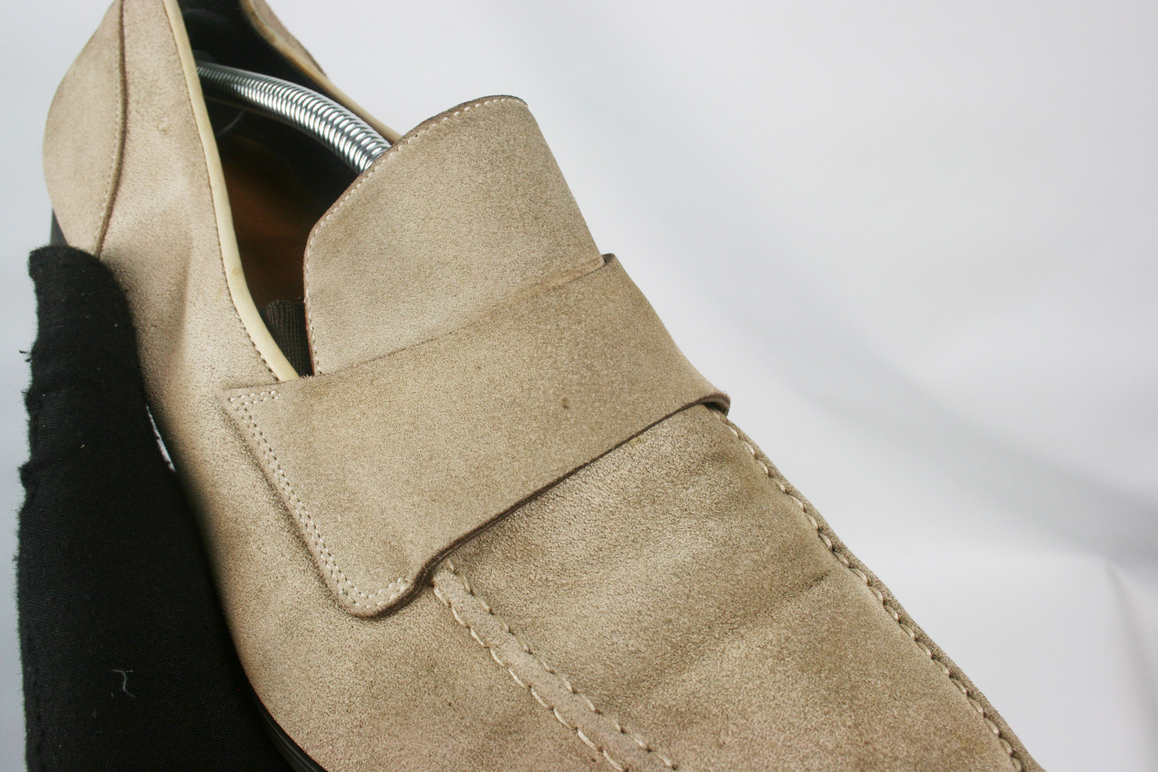 Santoni Carlo Suede Loafers Size US 11 / EU 44 - 9 Thumbnail
