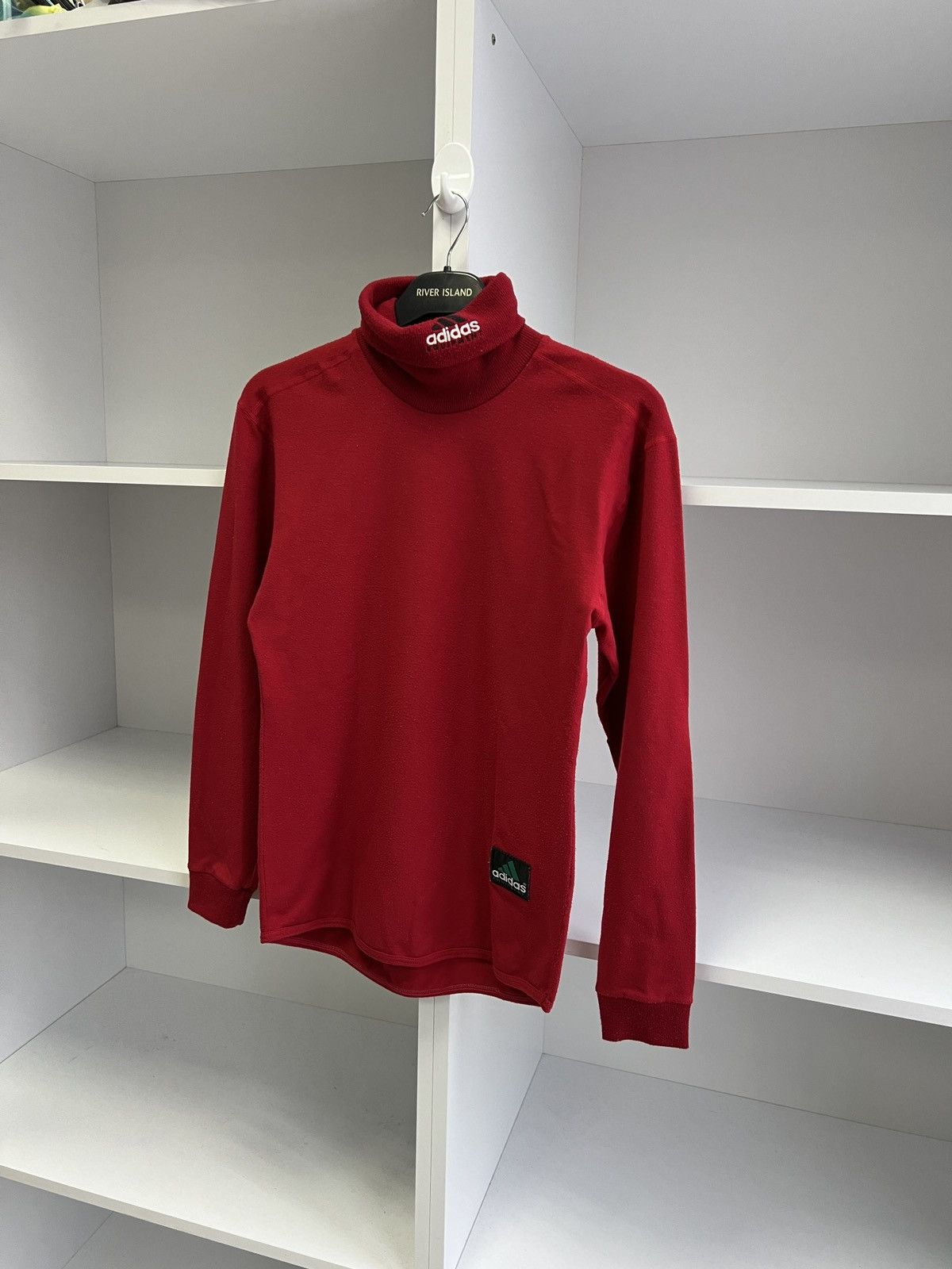 Adidas × Vintage Vintage Adidas Equipment Turtleneck Longsleeve Size US M / EU 48-50 / 2 - 3 Thumbnail