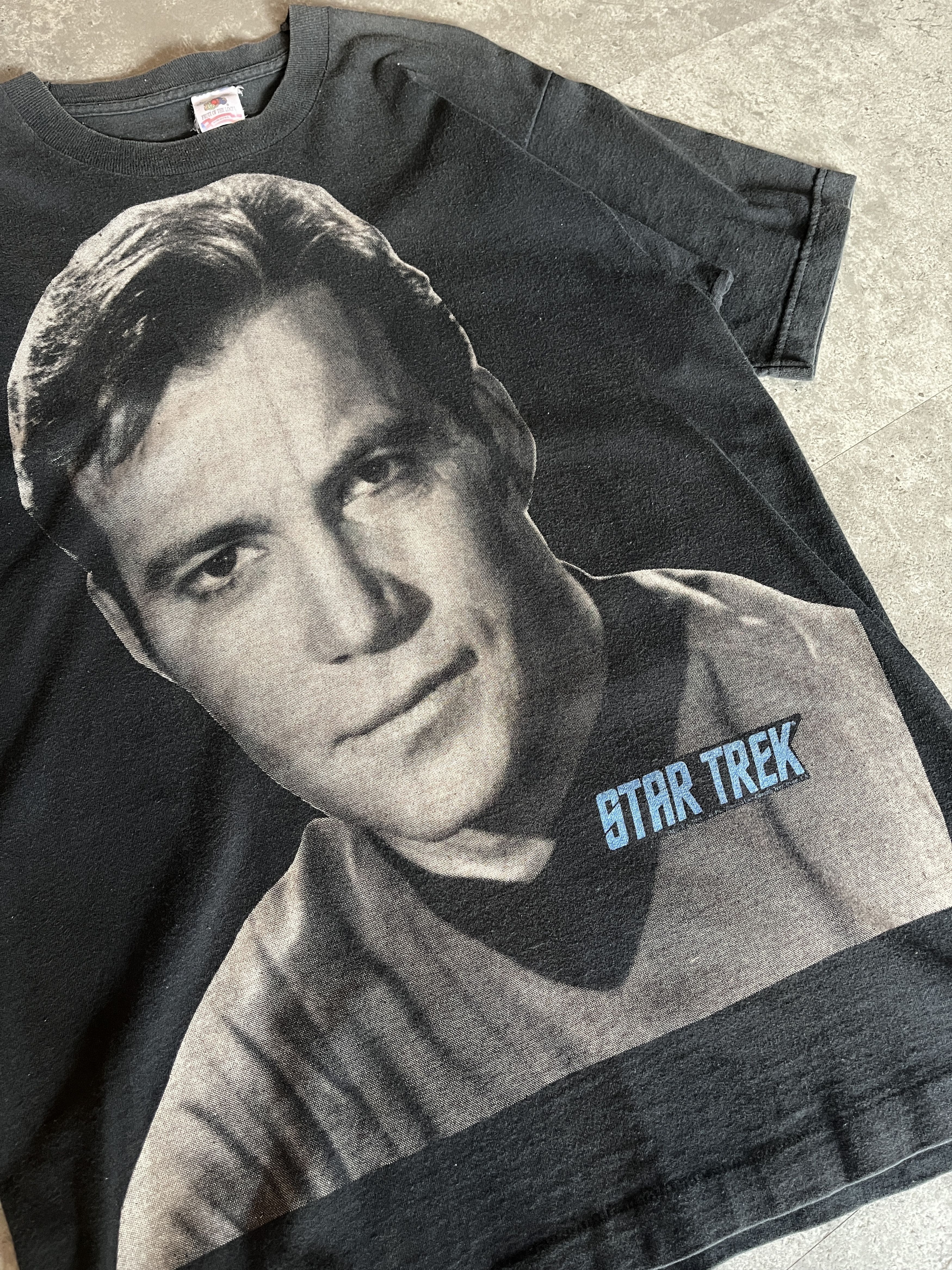 Vintage "VINTAGE" STAR TREK FACE TEE Size US L / EU 52-54 / 3 - 2 Thumbnail