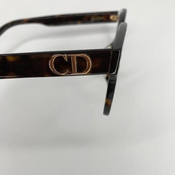Dior Dior Ladies Tortoise Aviator/Pilot Eyeglass Frames Diorcd2f Size ONE SIZE - 7 Thumbnail