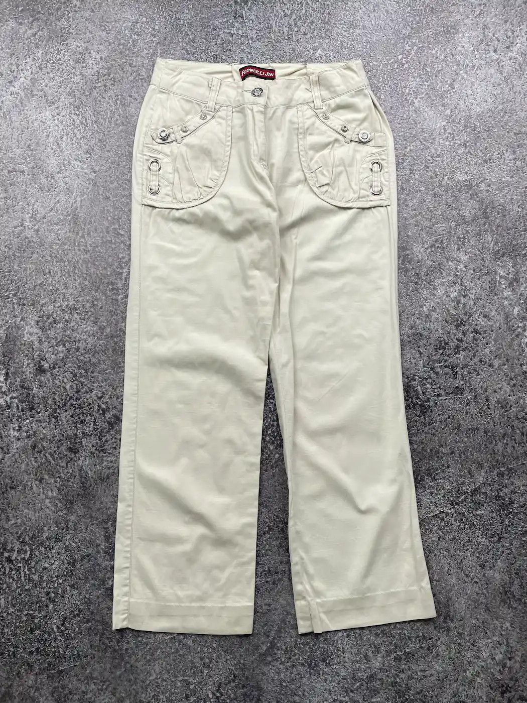 image of Vintage Bondage Pants in Beige, Men's (Size 30)