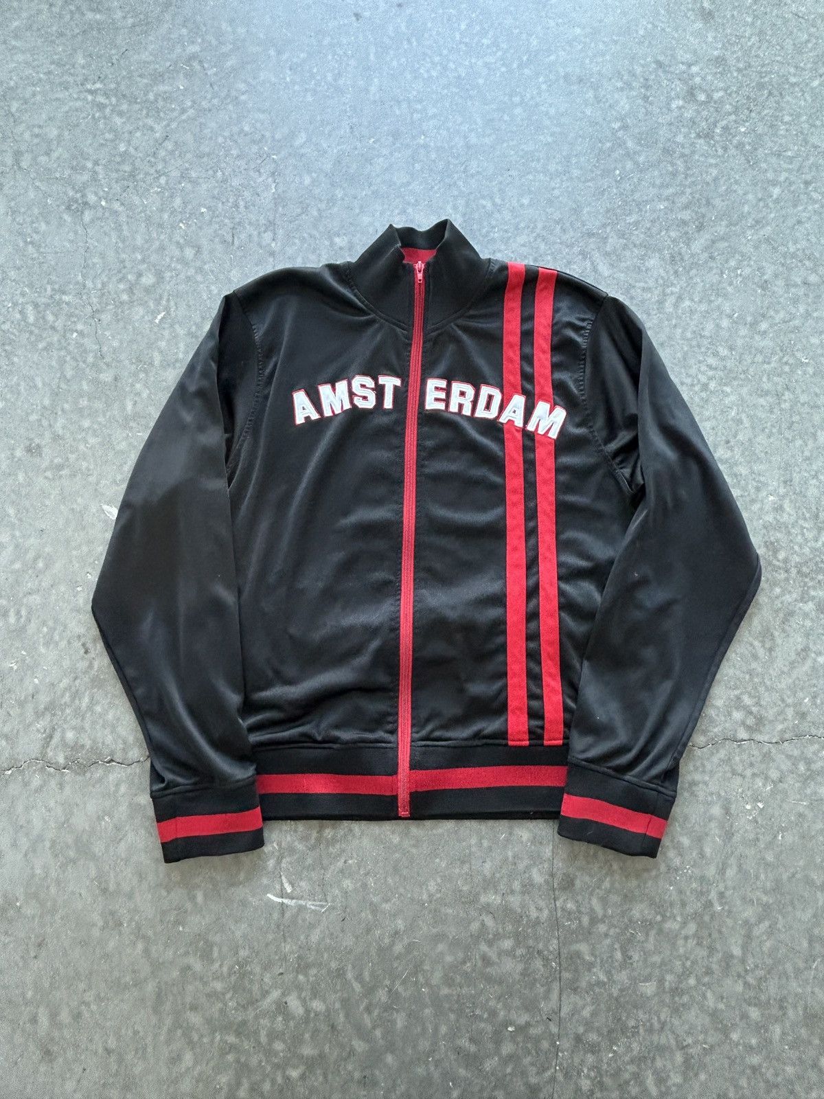 Vintage Vintage Y2K Amsterdam Track Jacket Size US L / EU 52-54 / 3 - 1 Thumbnail