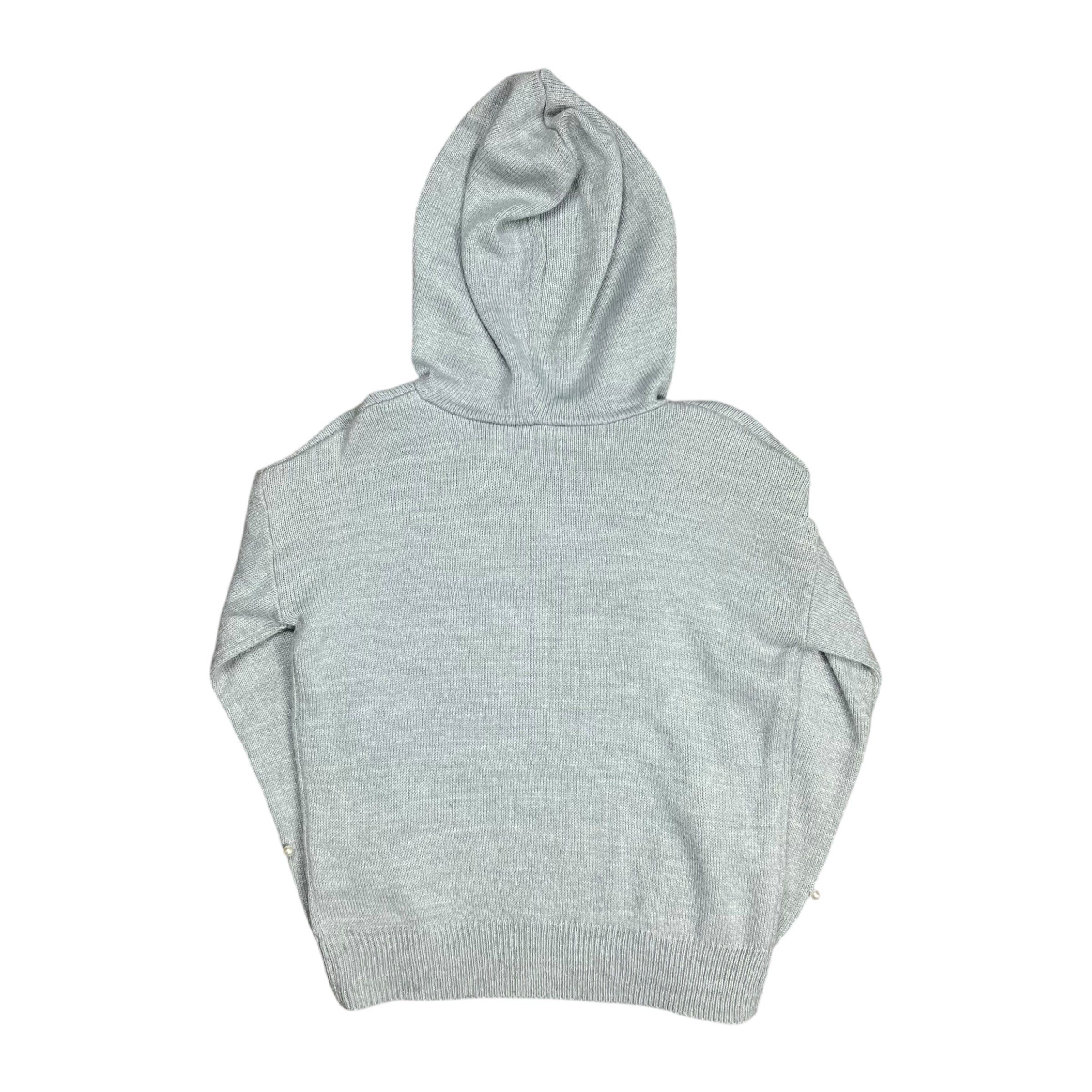 Juicy Couture Juicy Couture Cozy Heather Grey Pearl Trimmed Hoodie - S Size S / US 4 / IT 40 - 6 Thumbnail