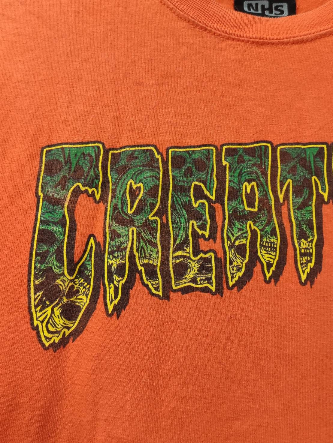 Hook-Ups Vtg 00's Camiseta Creature Skateboards Catacombo Logo T-Shir Size US M / EU 48-50 / 2 - 4 Thumbnail
