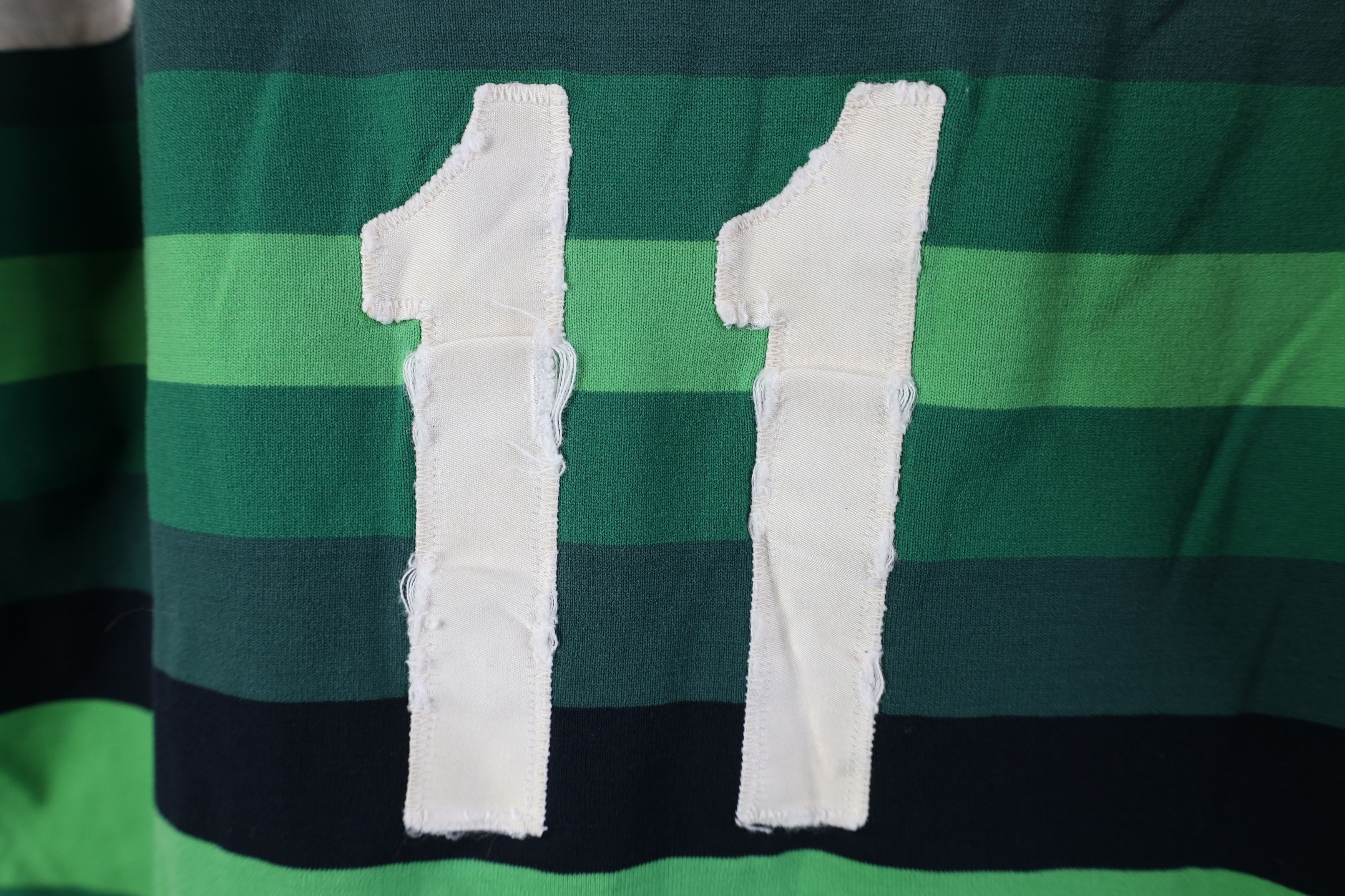 Vintage Vintage 70s Sand Knit Knit Soccer Football Jersey Shirt USA Size US M / EU 48-50 / 2 - 12 Thumbnail