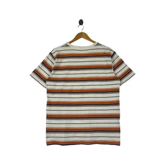 Hang Ten Vintage HANG TEN HAWAII Surf Brown Striped Tee Shirt Size US XL / EU 56 / 4 - 3 Thumbnail