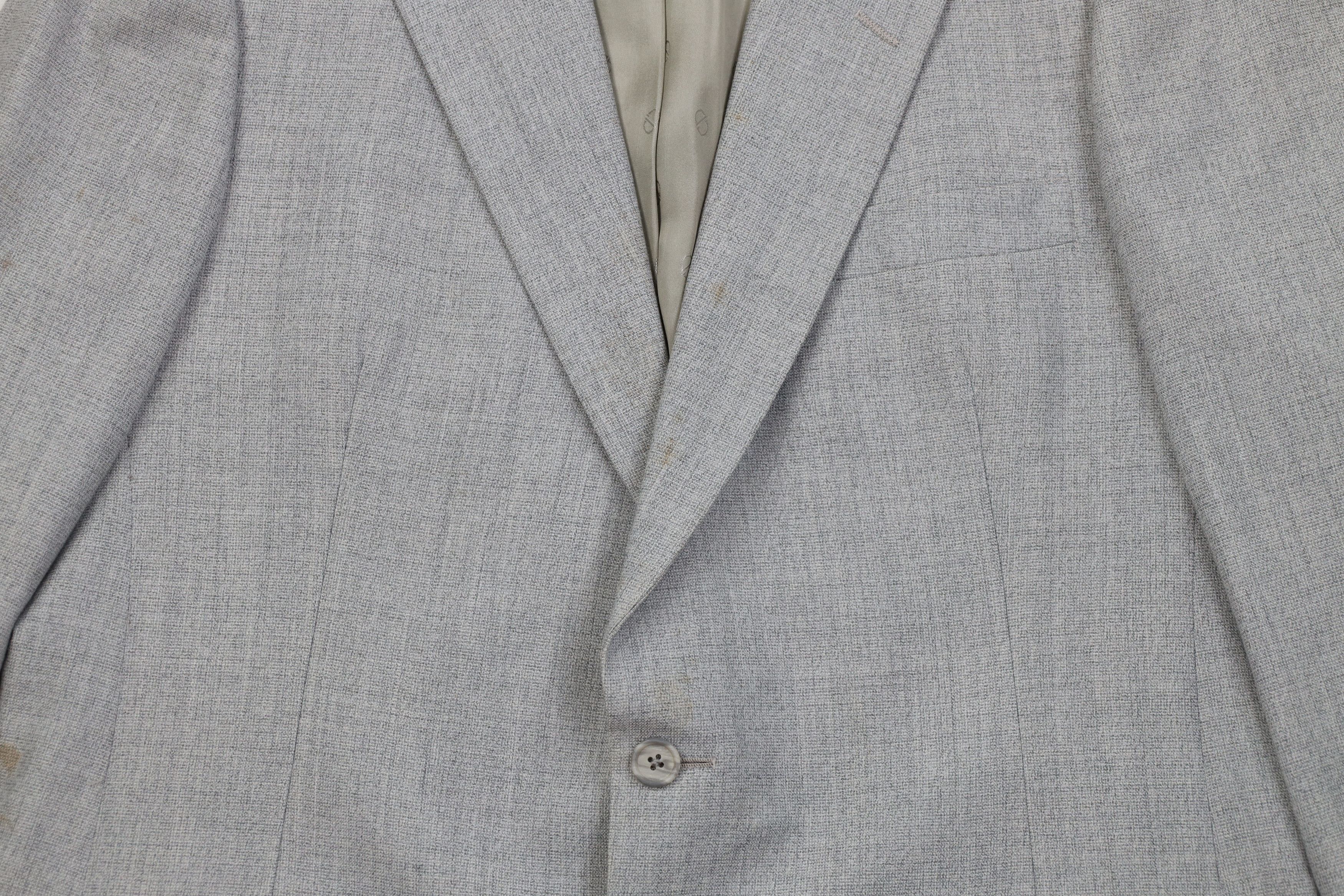 Christian Dior Monsieur Vintage 70s Christian Dior 2 Piece Wool Suit Size 44L - 7 Thumbnail