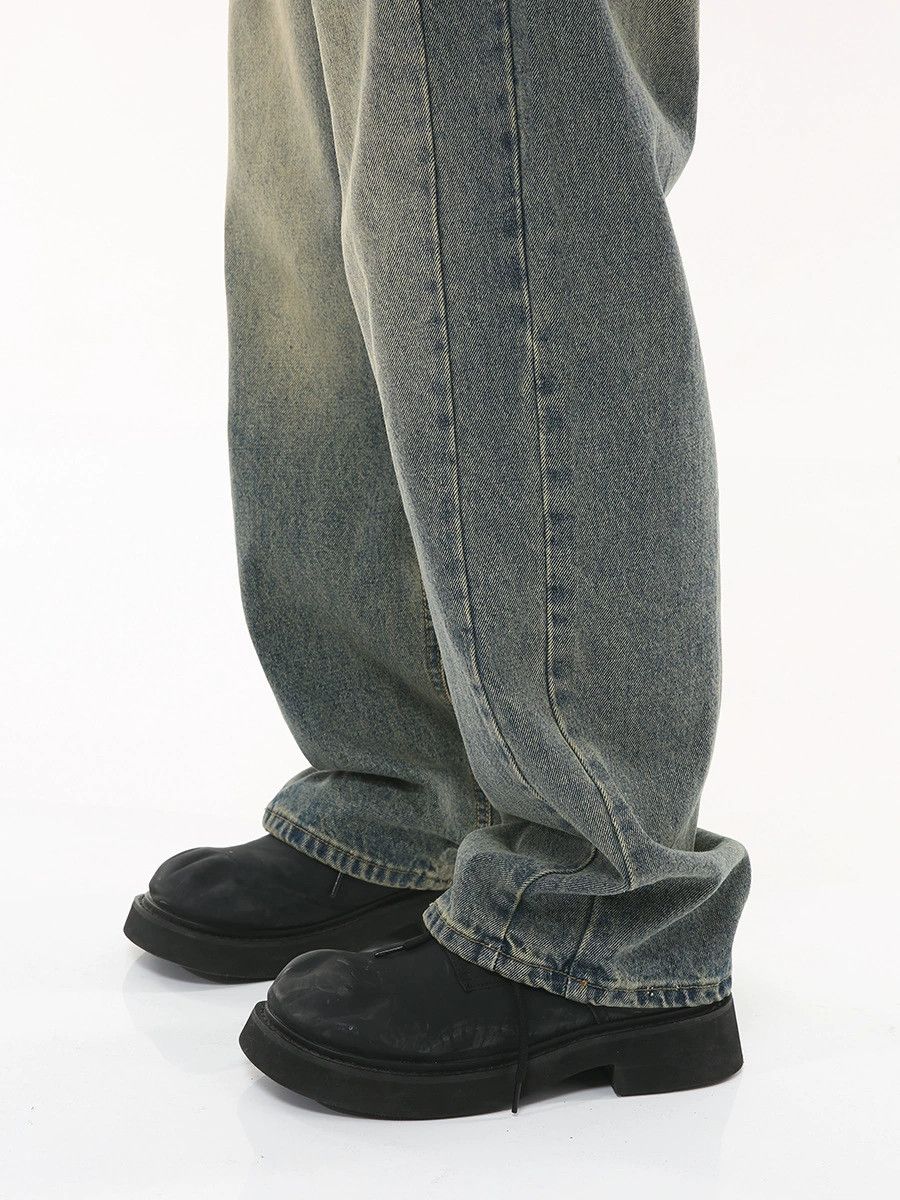 Vintage Vintage washed high street jeans loose Size US 32 / EU 48 - 4 Thumbnail