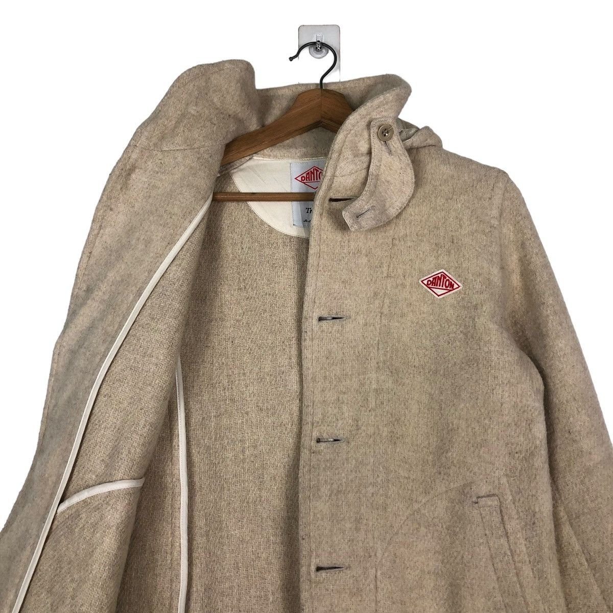 Danton 🔥VINTAGE LONG JACKET WOOL DANTON VETEMENTS DE TRAVAIL Size US S / EU 44-46 / 1 - 12 Thumbnail