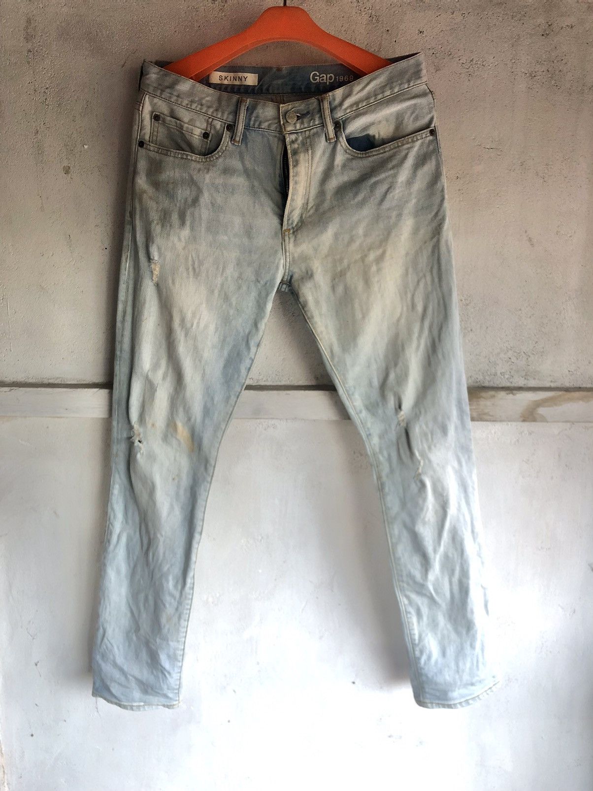 Gap × If Six Was Nine VINTAGE GAP1969 DISTRESSED DENIM Size US 32 / EU 48 - 1 Thumbnail