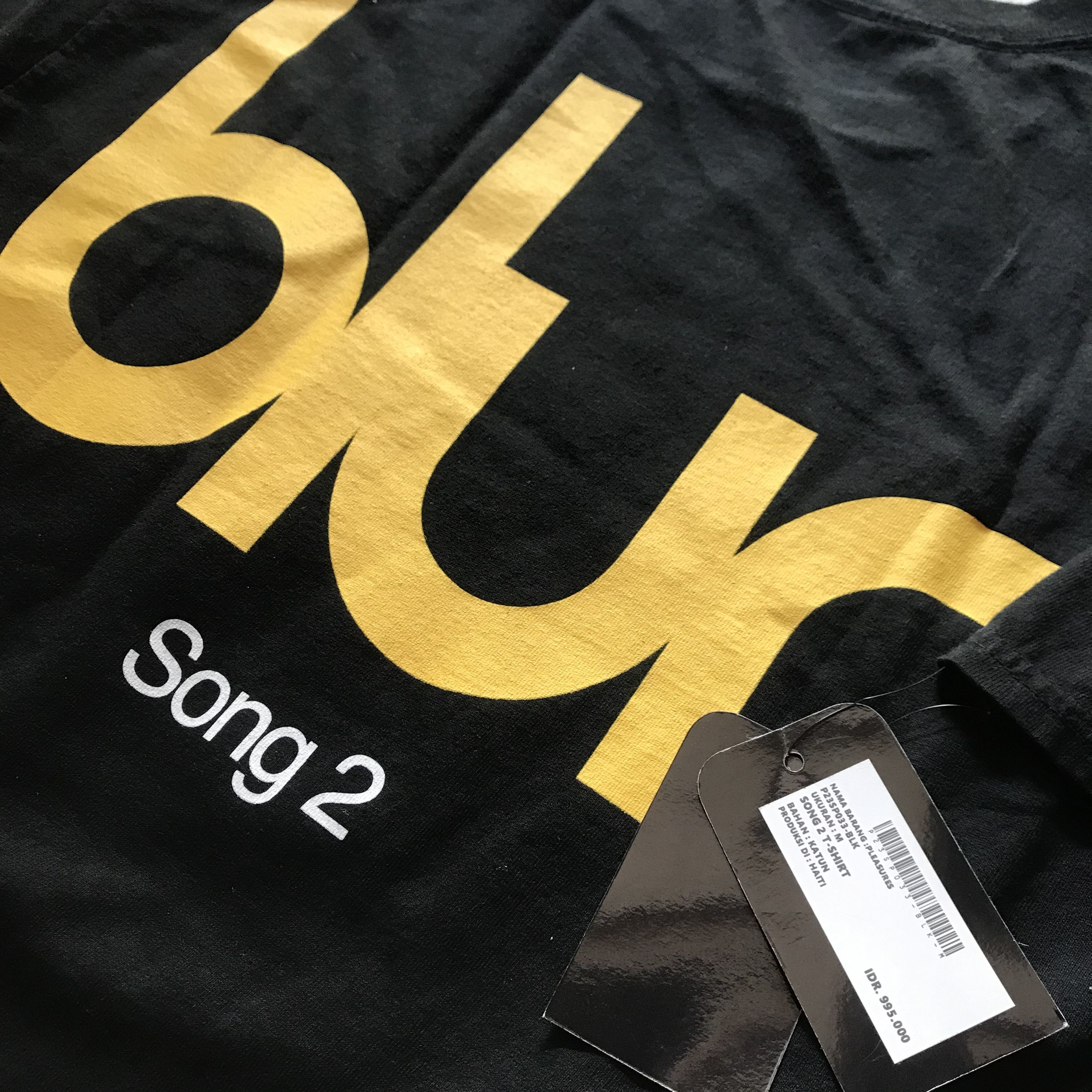 Other BLUR X PLEASURES SONG 2 TEE BLACK Pleasures Spring Size US M / EU 48-50 / 2 - 11 Thumbnail