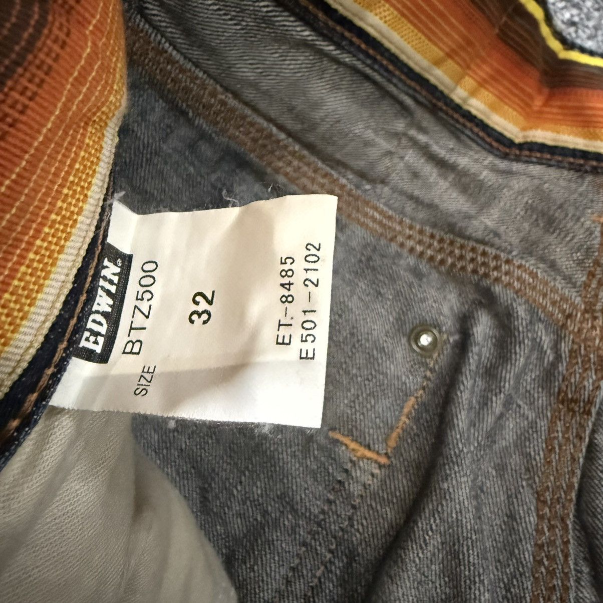 Kapital Vintage Flared Thrashed Edwin Clawmark Jeans Denim Size US 32 / EU 48 - 17 Thumbnail