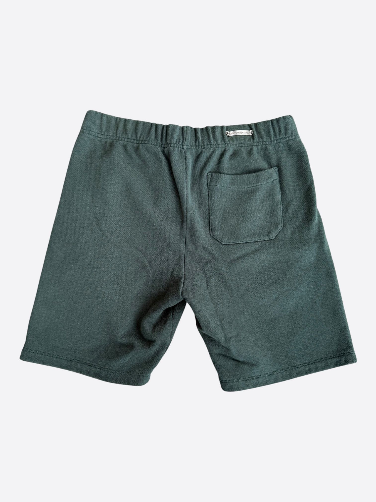 Chrome Hearts Chrome Hearts Green & White Slo Ride Embroidered Shorts Size US 34 / EU 50 - 2 Thumbnail