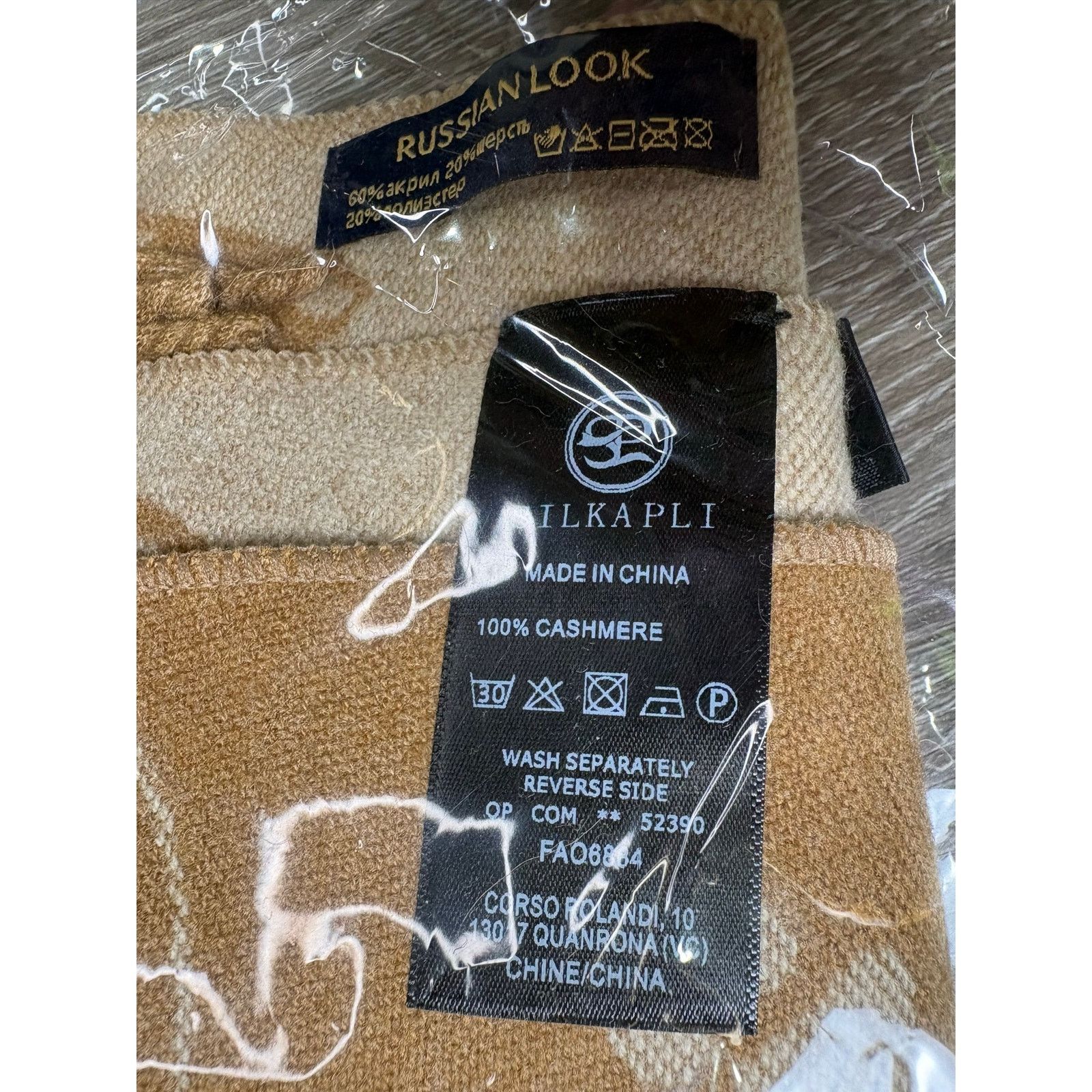 Other Luxurious Silkapli Cashmere Cat Themed Double-Sided Scarf Size ONE SIZE - 7 Thumbnail