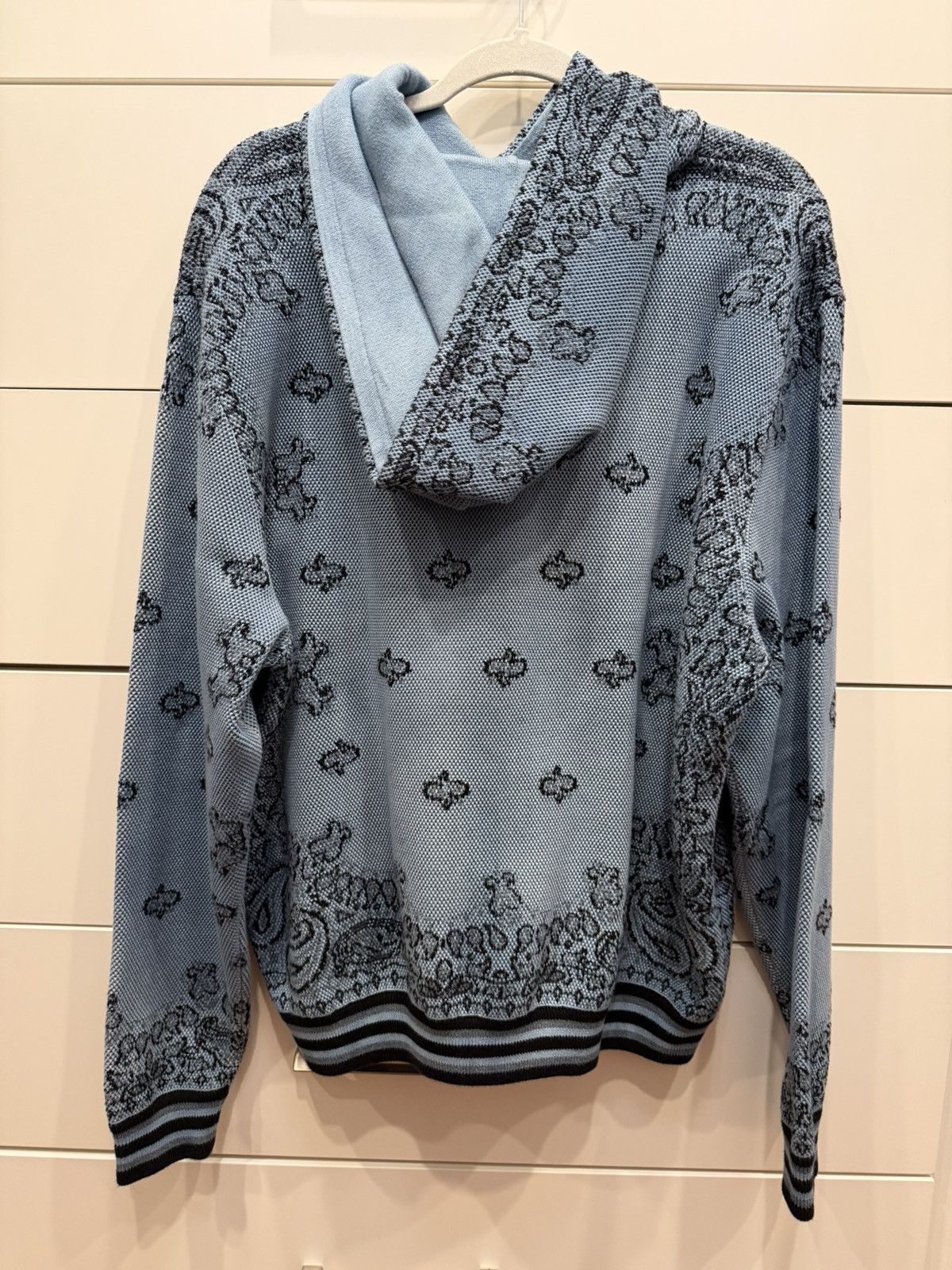 Amiri Amiri Bandana Print Hoodie Blue Size US M / EU 48-50 / 2 - 2 Thumbnail