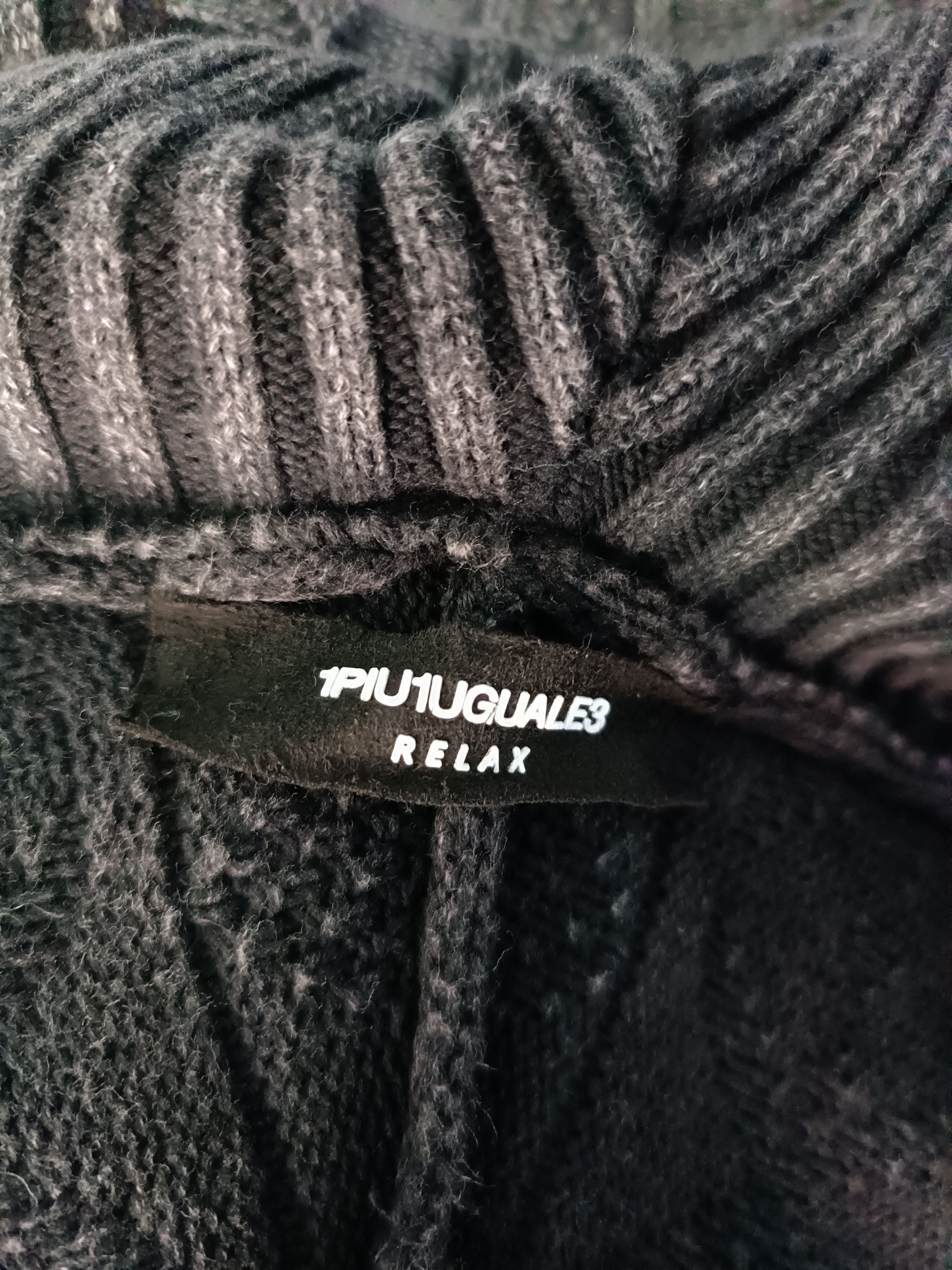 Japanese Brand 1PIU1UGUALE3 Relax Black Wash Ortega Pattern Chiffon Hoodie Size US M / EU 48-50 / 2 - 6 Thumbnail