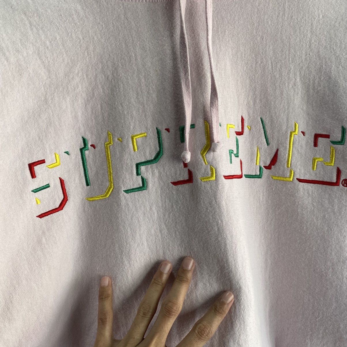 Supreme Supreme Drop Shadow Hooded Sweatshirt Size US L / EU 52-54 / 3 - 5 Thumbnail