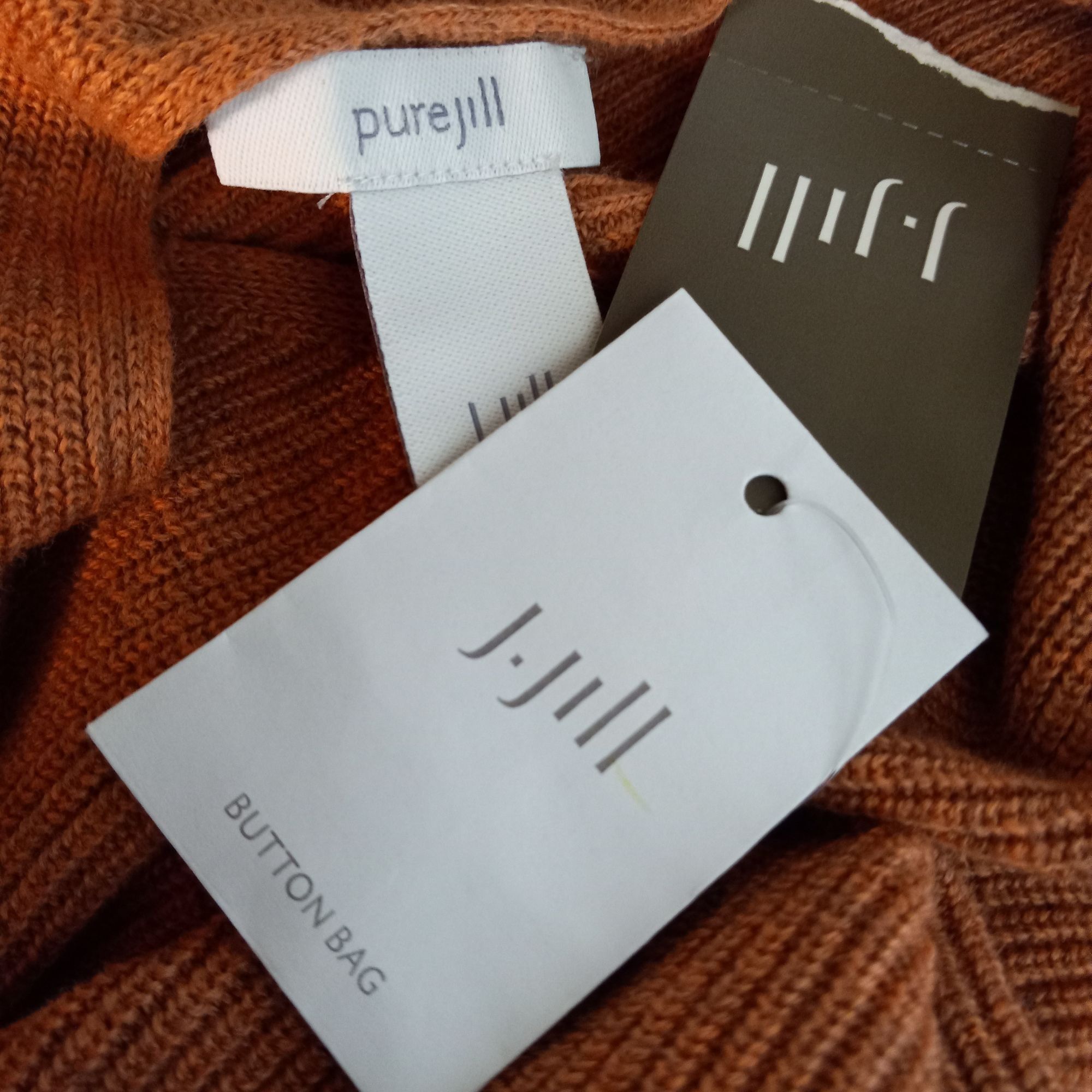 J. Jill Purejill J Jill One Size Poncho Ombré Knit Cape Soft Gradien Size ONE SIZE - 8 Thumbnail