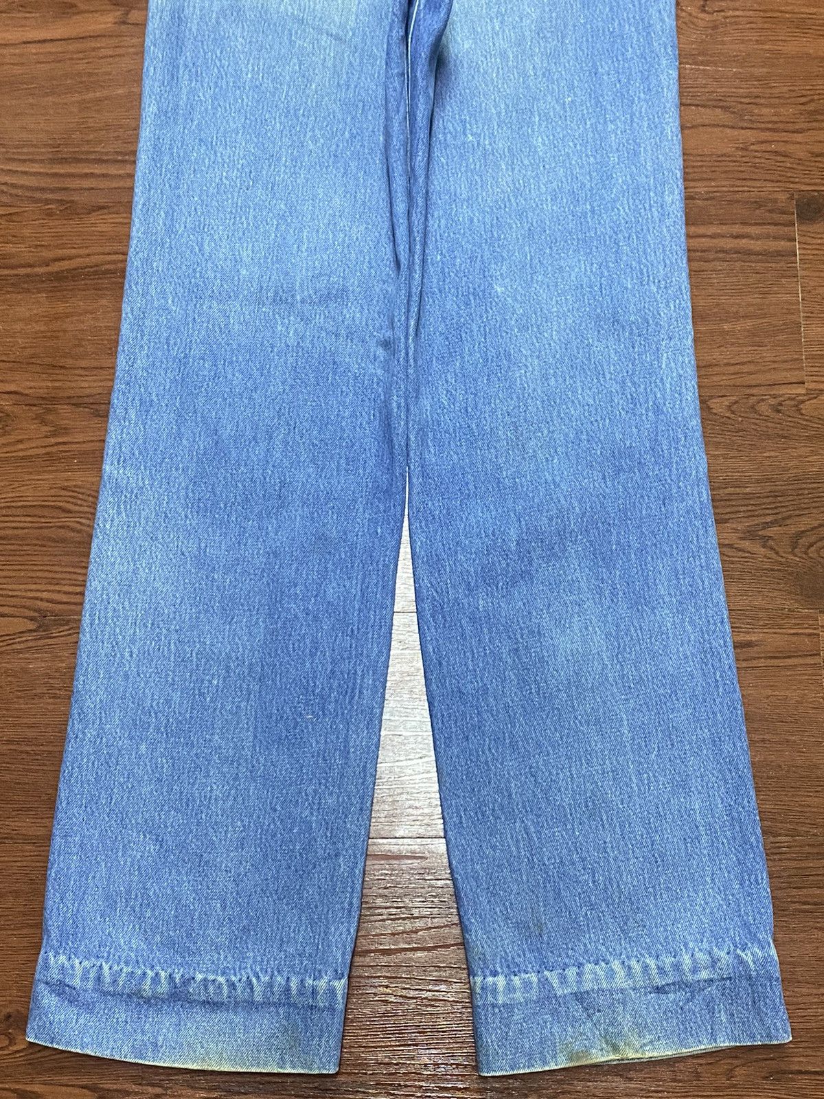 Vintage Wrangler Japan Greensboro N.C Blue Wash Jeans Size US 28 / EU 44 - 6 Thumbnail