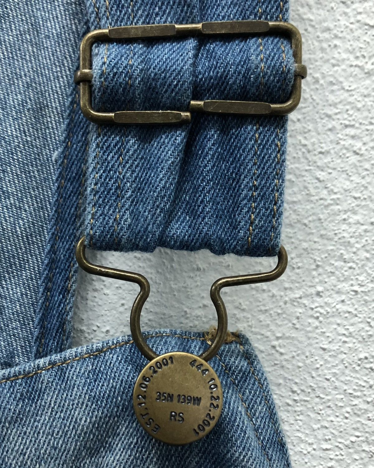 Japanese Brand Vintage Rive t& Surge Original Spec Work Wear Overalls Size US 36 / EU 52 - 5 Thumbnail