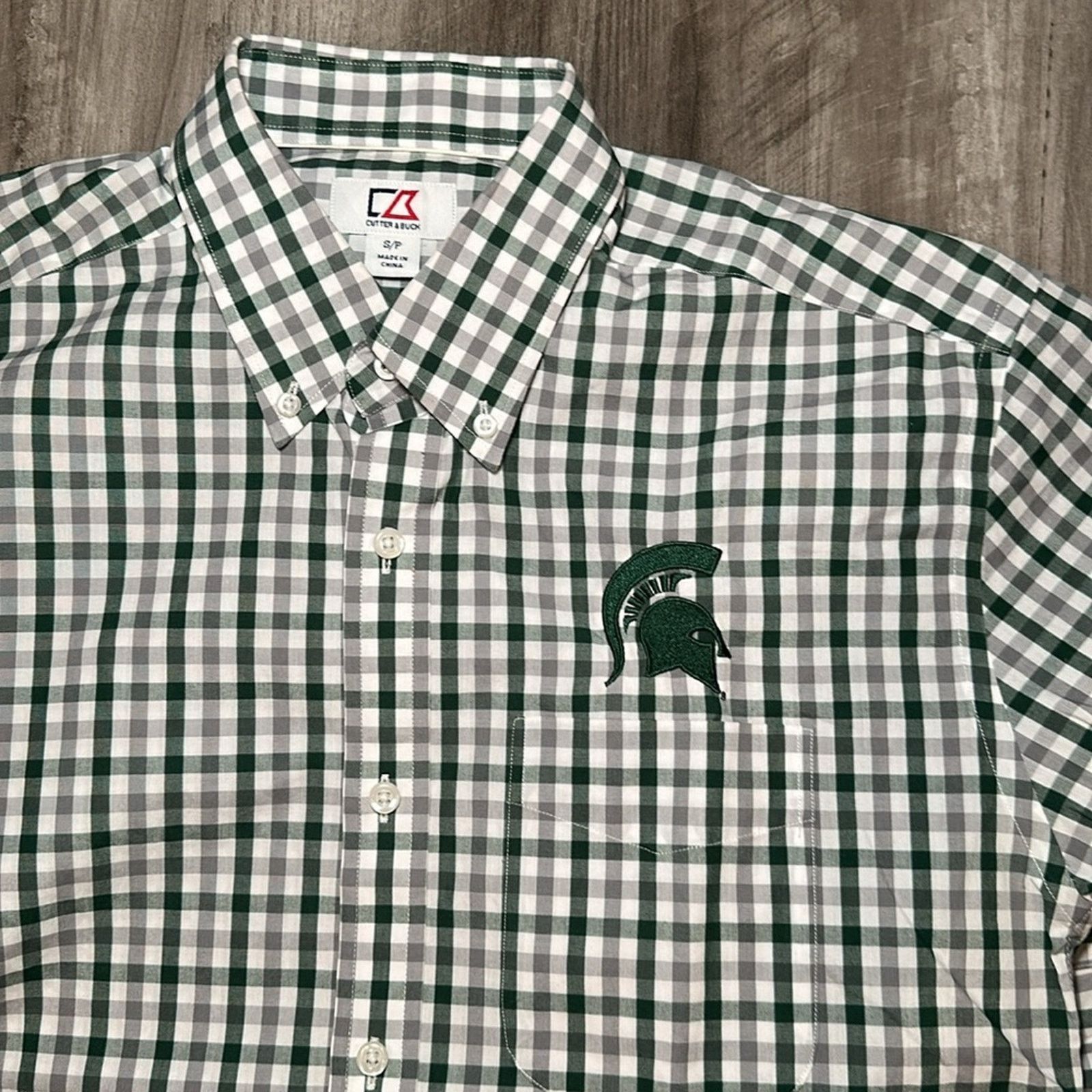Cutter & Buck Michigan State Spartans Cutter & Buck Long Sleeve - Small Size US S / EU 44-46 / 1 - 5 Thumbnail