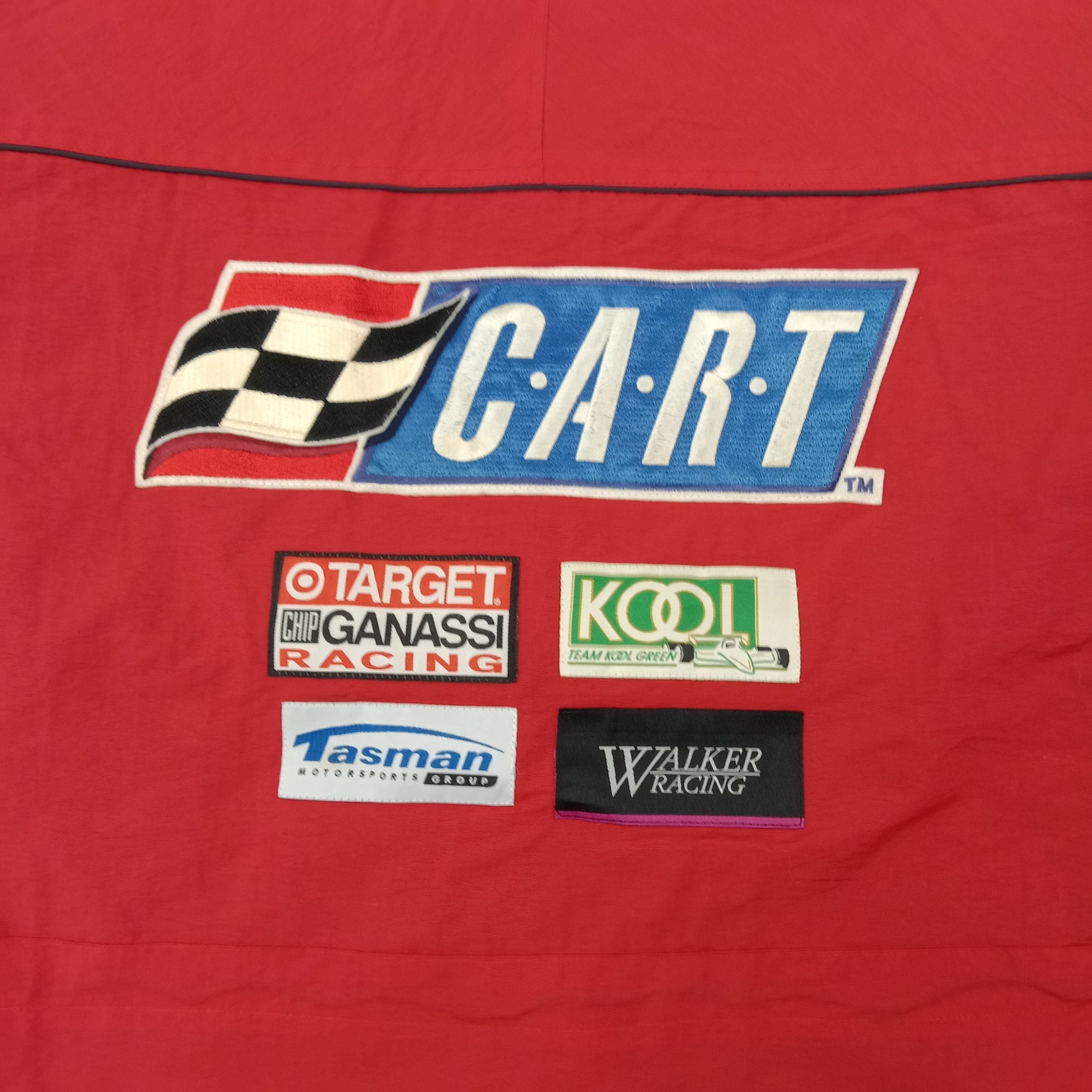 Honda 90s Honda CART Japanese Racing Jacket C268N9 Size US L / EU 52-54 / 3 - 2 Thumbnail
