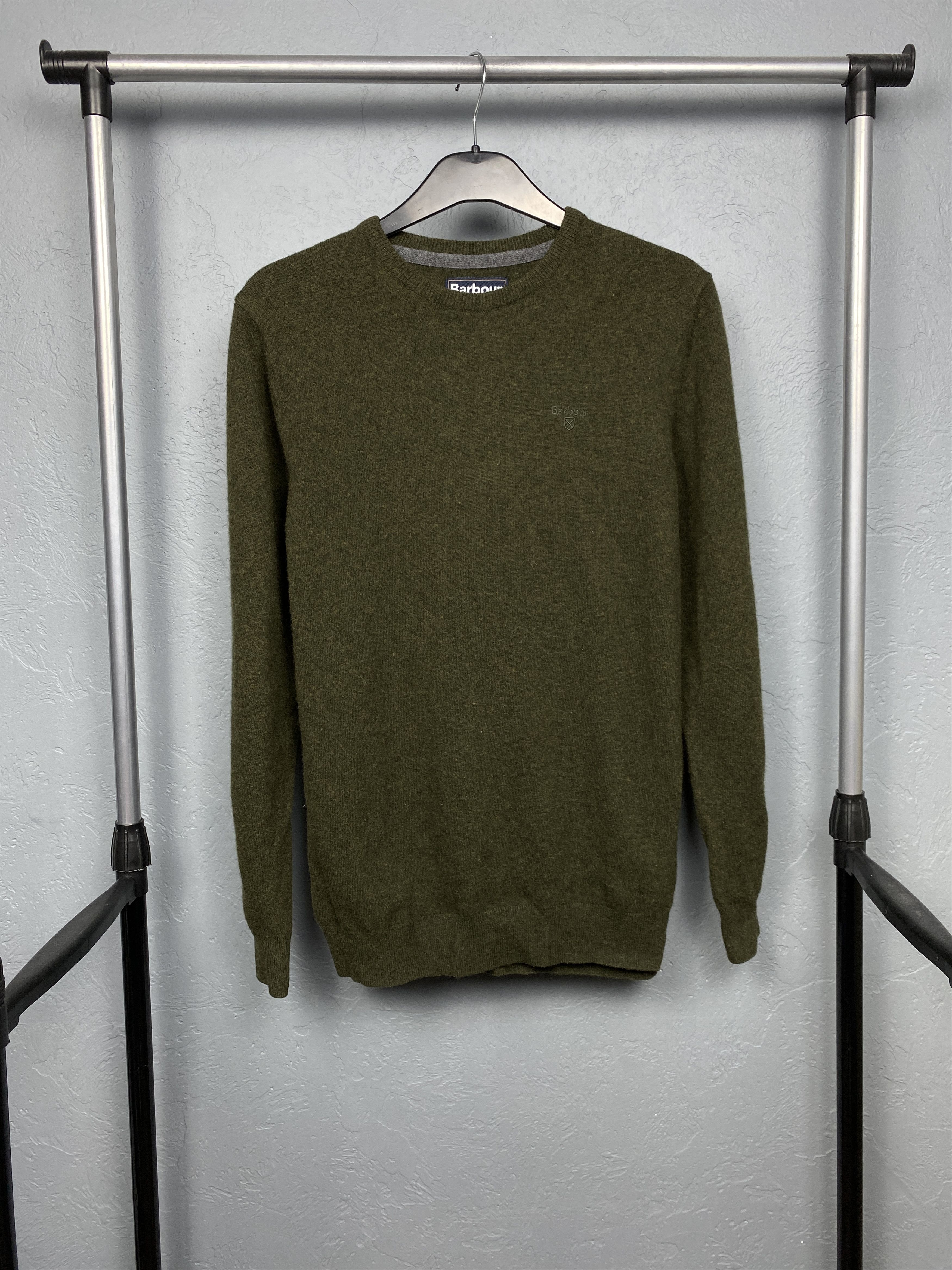 Barbour Barbour Vintage Mens Wool Crew Neck Sweater Size US M / EU 48-50 / 2 - 1 Thumbnail