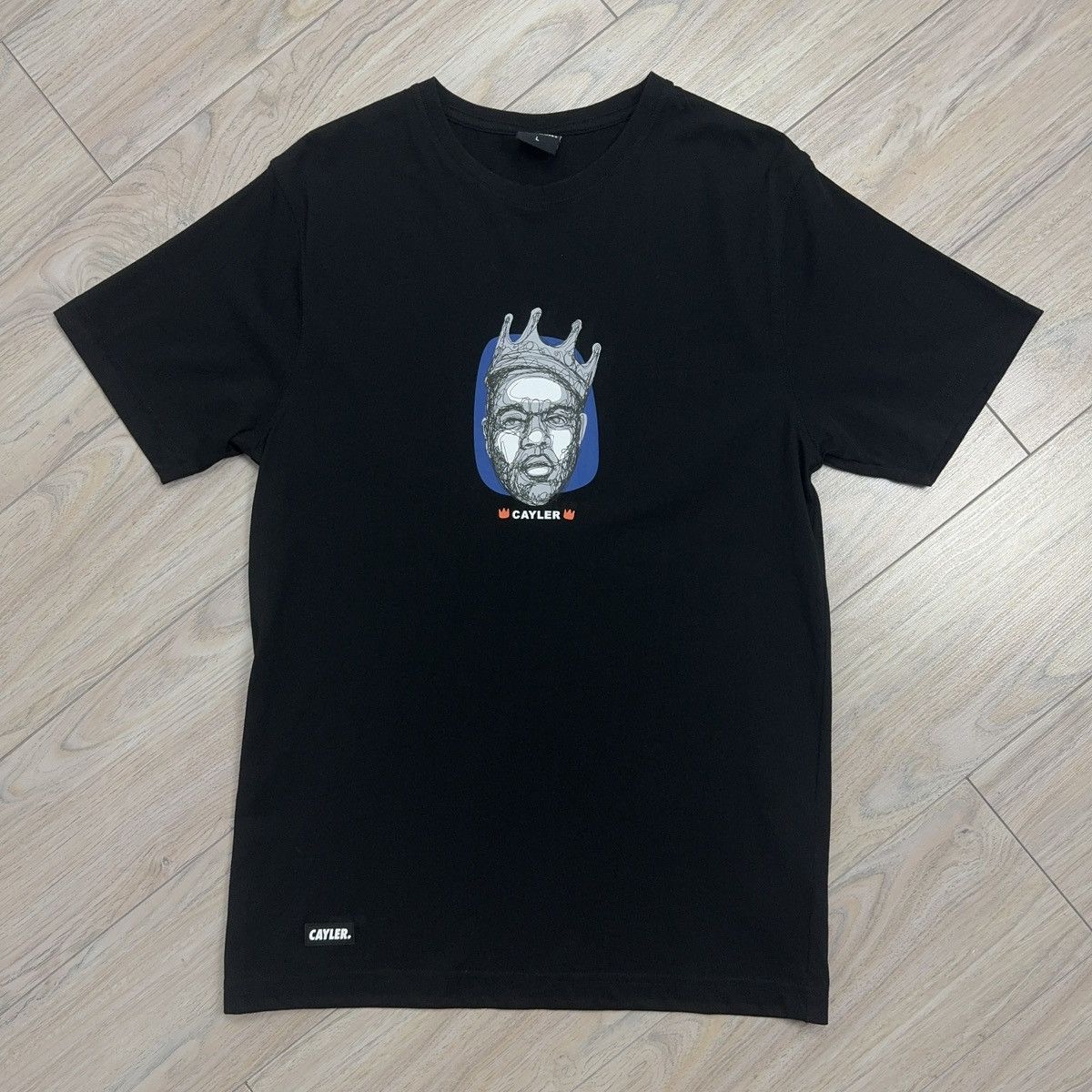 Cayler and Sons Biggie Smalls Notorious B.I.G. Portrait Rap Black Tee Size US L / EU 52-54 / 3 - 2 Thumbnail