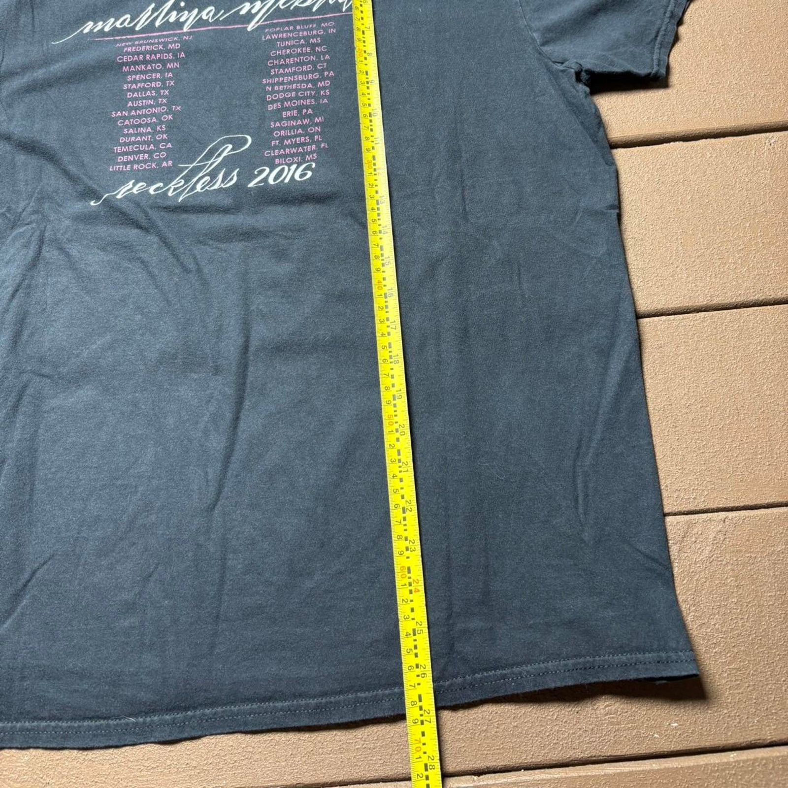 Gildan Black 2016 Martina Mcbribe Concert Shirt Size US XL / EU 56 / 4 - 4 Thumbnail