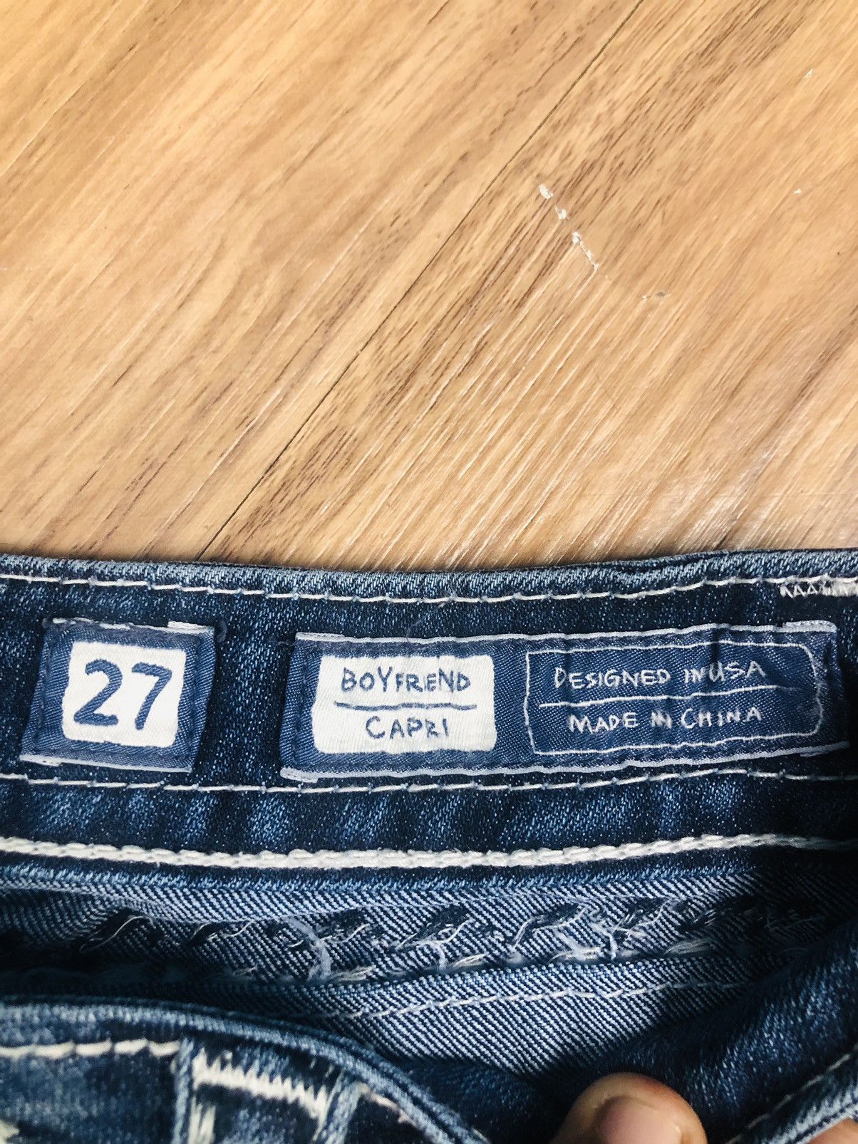 Miss Me MissMe Usa designer Jeans (37) Size 27" / US 4 / IT 40 - 12 Thumbnail
