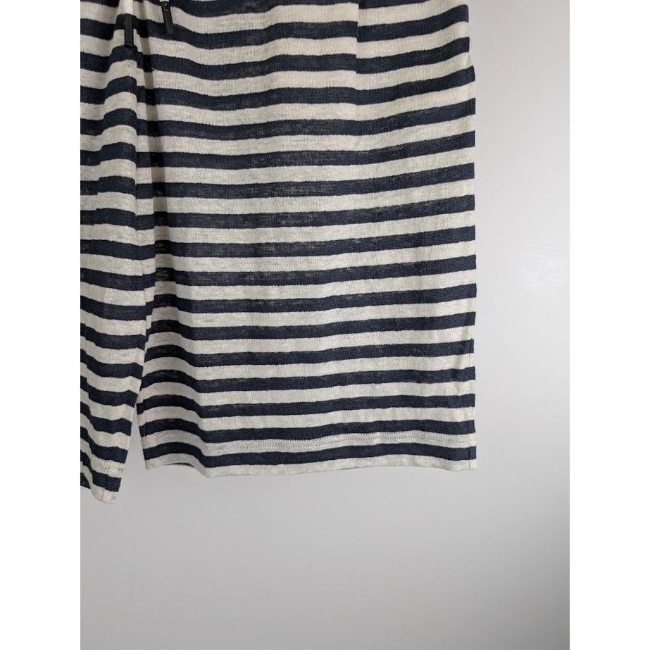 Gucci o1rshd1 Striped Linen Jersey Basket Pant in Navy/Milk Size US 30 / EU 46 - 7 Thumbnail