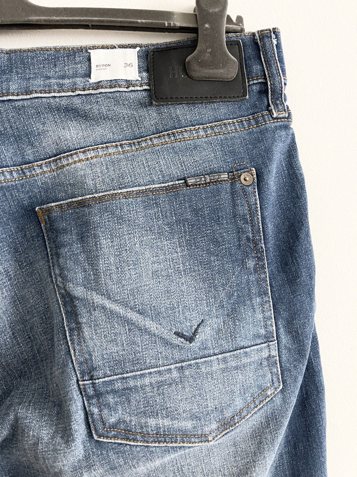 Hudson STEAL! 2000s Hudson Jeans Distressed Washed Denim Size US 36 / EU 52 - 6 Thumbnail