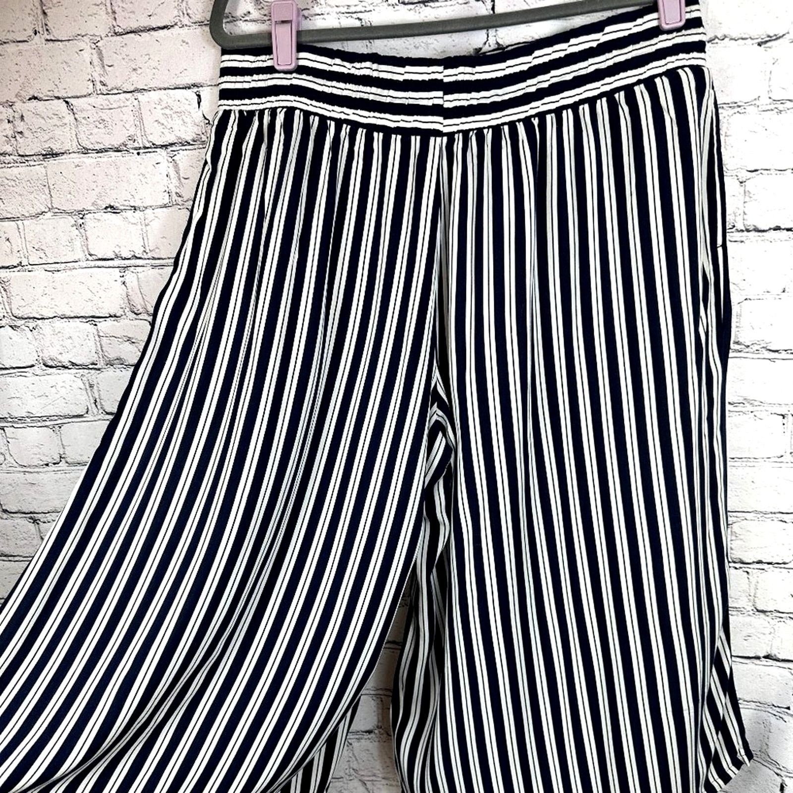 Nordstrom Nordstrom Refinery 29 Sustainable Woven Crop Palazzo size XL Size 33" - 5 Thumbnail