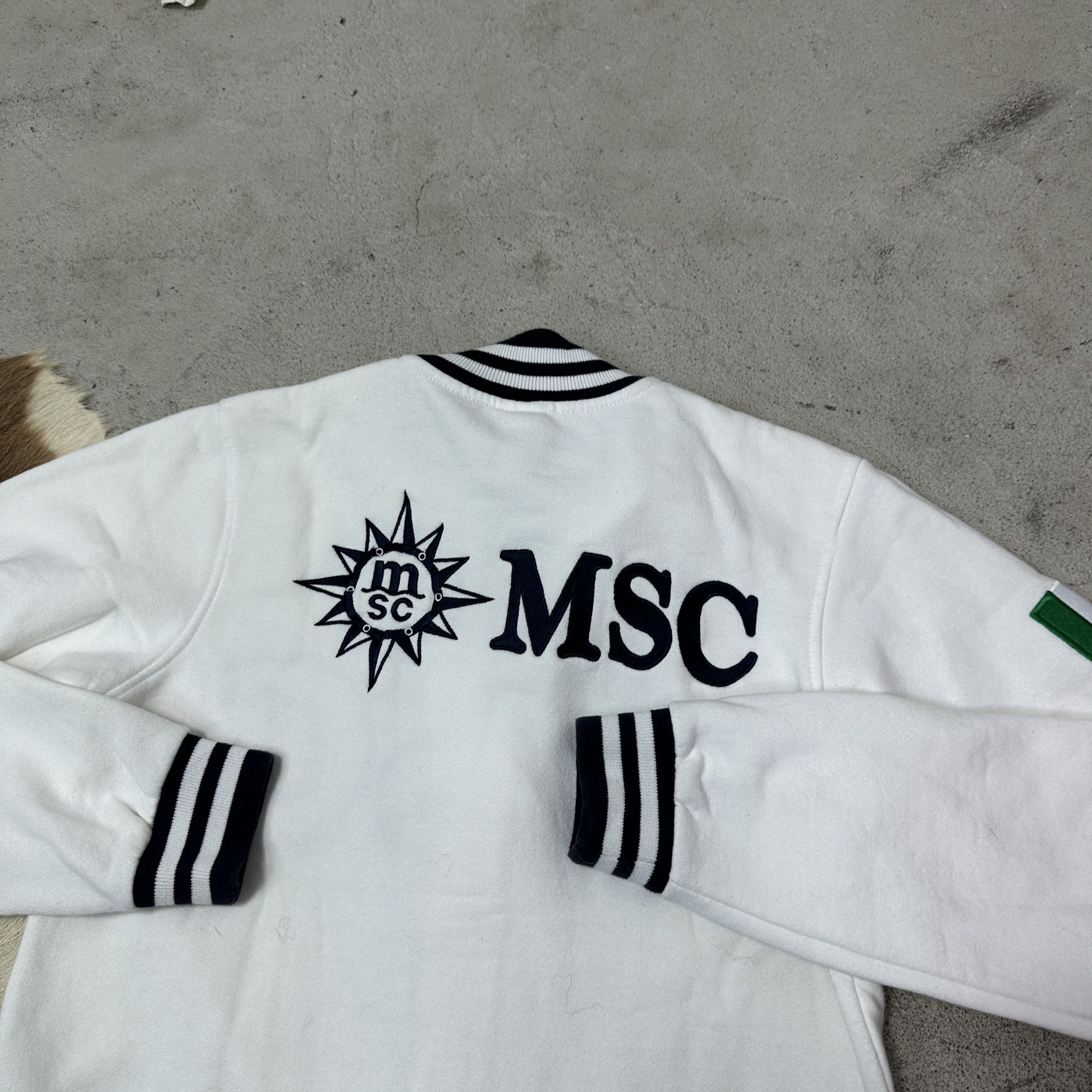 Vintage Vintage Blokecore Sporty MSC Italia Zipped Sweatshirt Y2K Size US M / EU 48-50 / 2 - 6 Thumbnail