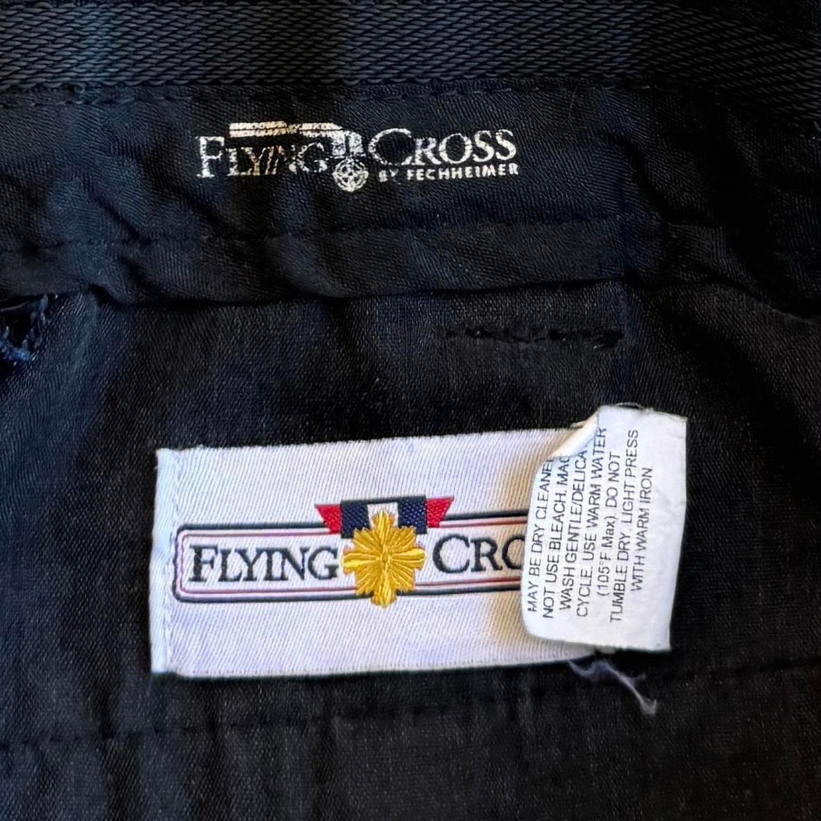 Vintage Flying Cross Navy Blue Essential Cargo Pants Size US 27 - 3 Thumbnail