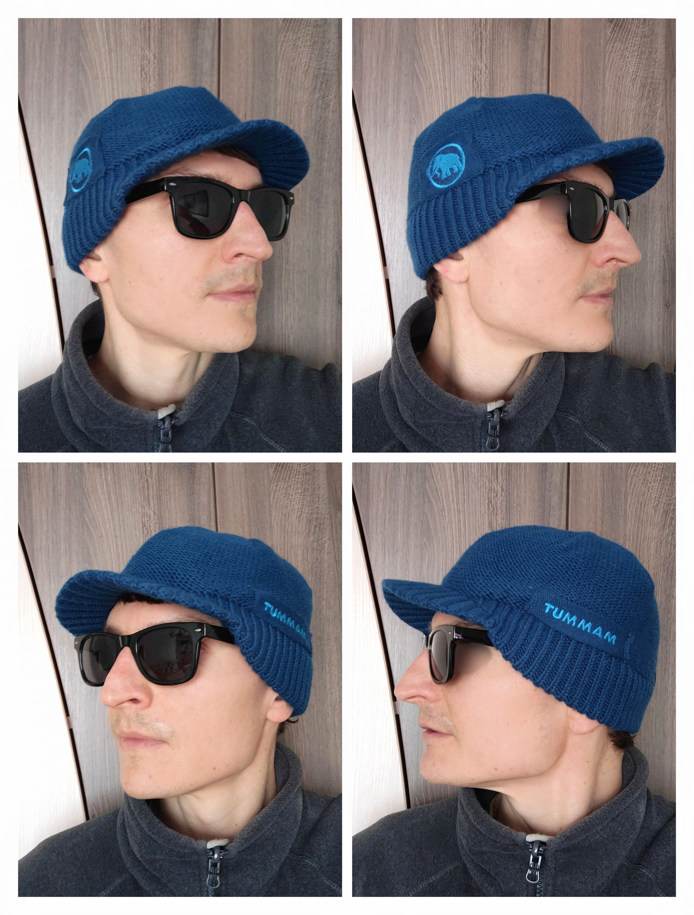 Mammut Vintage Mammut Visor Beanie Knitted Hat Jeep Cap Peaked Hat Size ONE SIZE - 4 Thumbnail