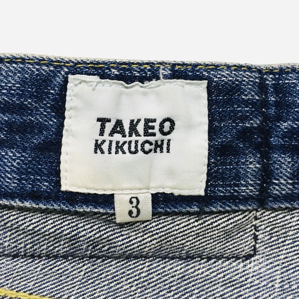 Vintage Rare Design Vintage Japanese Brand Takeo Kikuchi Jeans 1990s Size US 33 - 7 Thumbnail