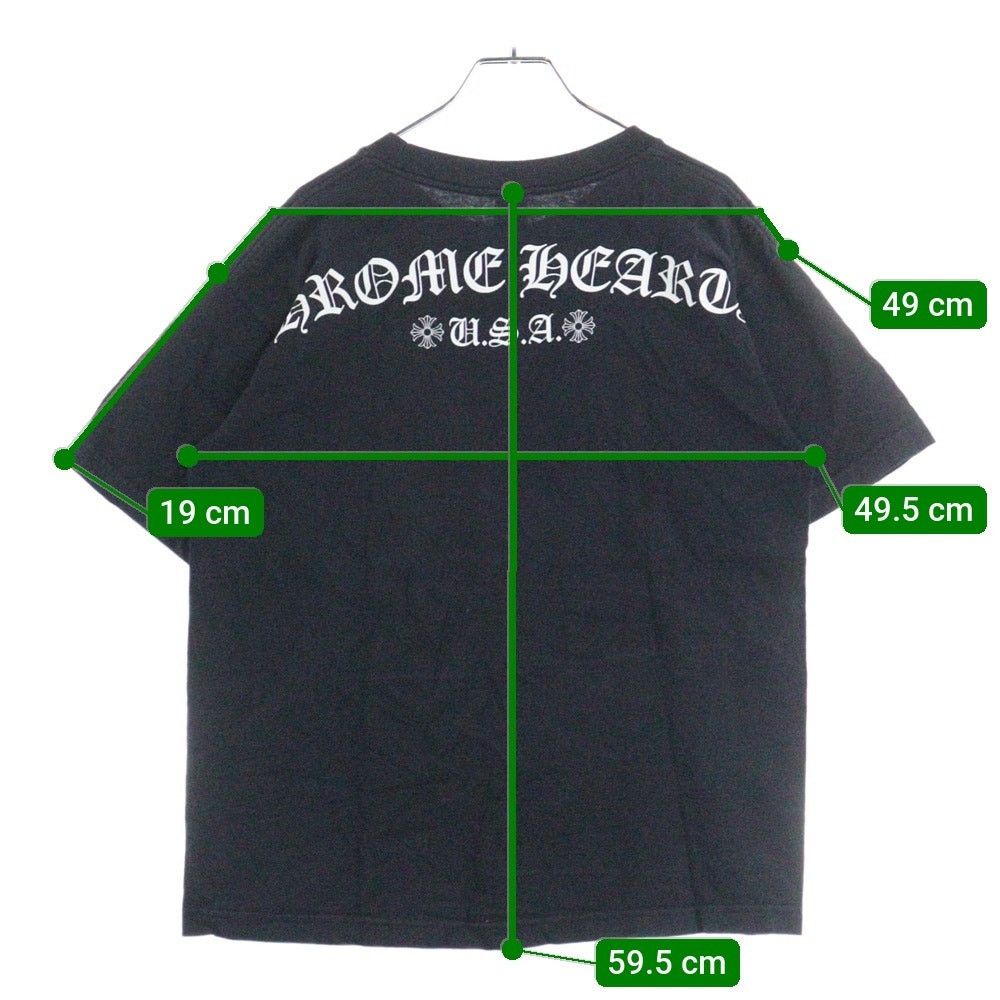 Chrome Hearts Chrome Hearts Old USA Logo Short Sleeve T-Shirt Size US M / EU 48-50 / 2 - 9 Thumbnail