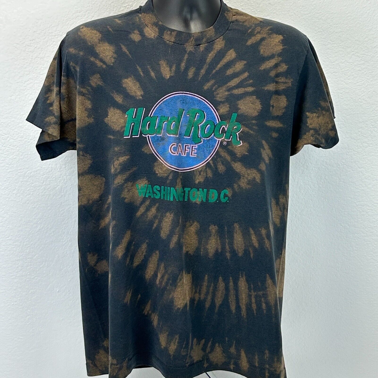 Hard Rock Cafe Vintage 90s Hard Rock Cafe Washington DC T Shirt Black Large Size US L / EU 52-54 / 3 - 2 Thumbnail