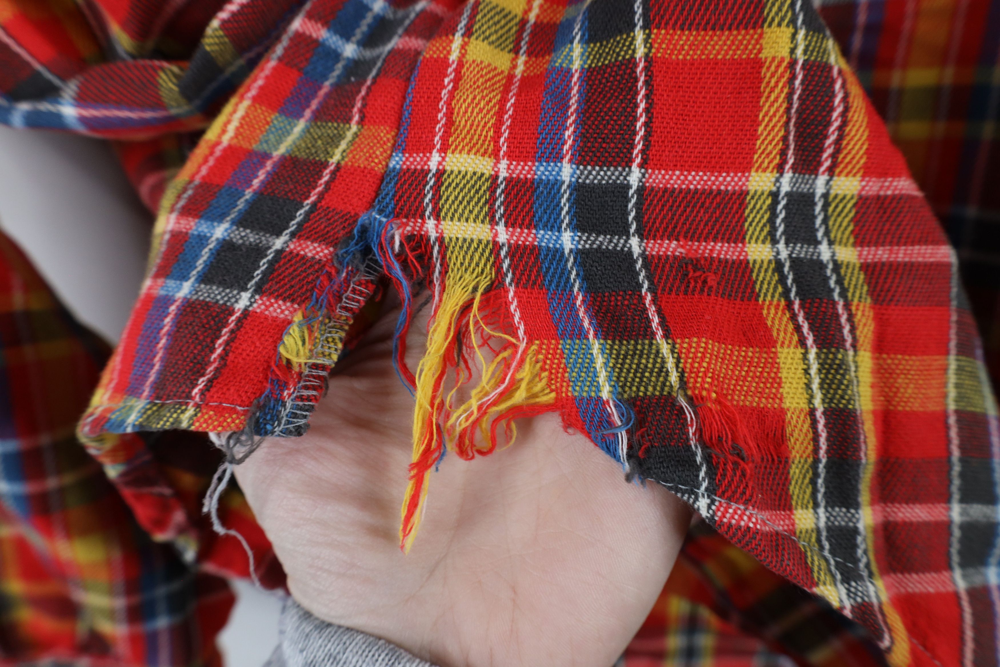 Vintage Vintage 70s Streetwear Collared Button Shirt Plaid USA Size US M / EU 48-50 / 2 - 7 Thumbnail
