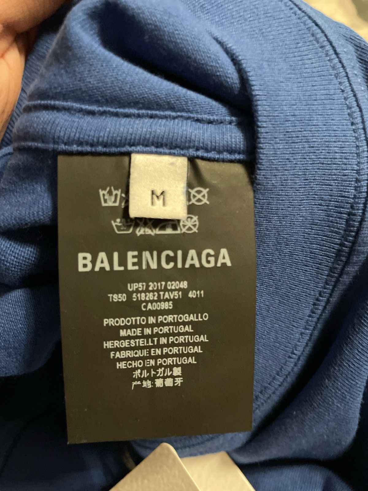 Balenciaga label tag hotsell