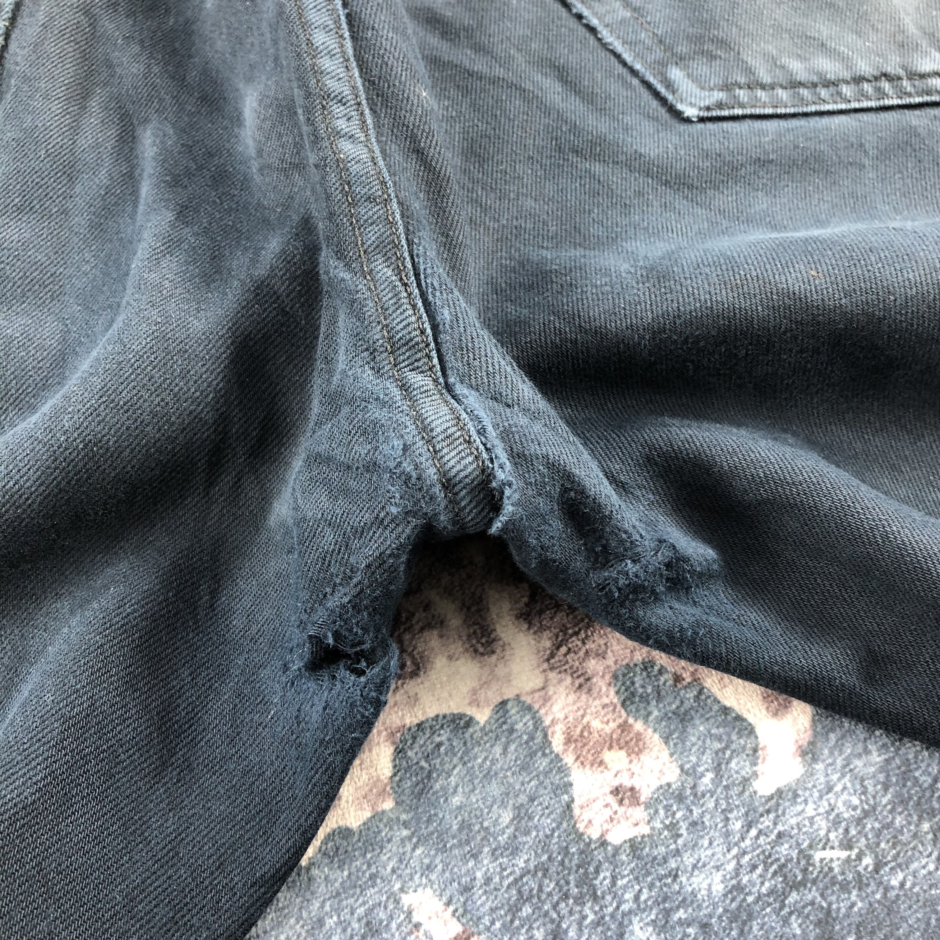 Levi's Vintage 90s Levis 501 Black Jeans-JM2633 Size US 39 - 6 Thumbnail