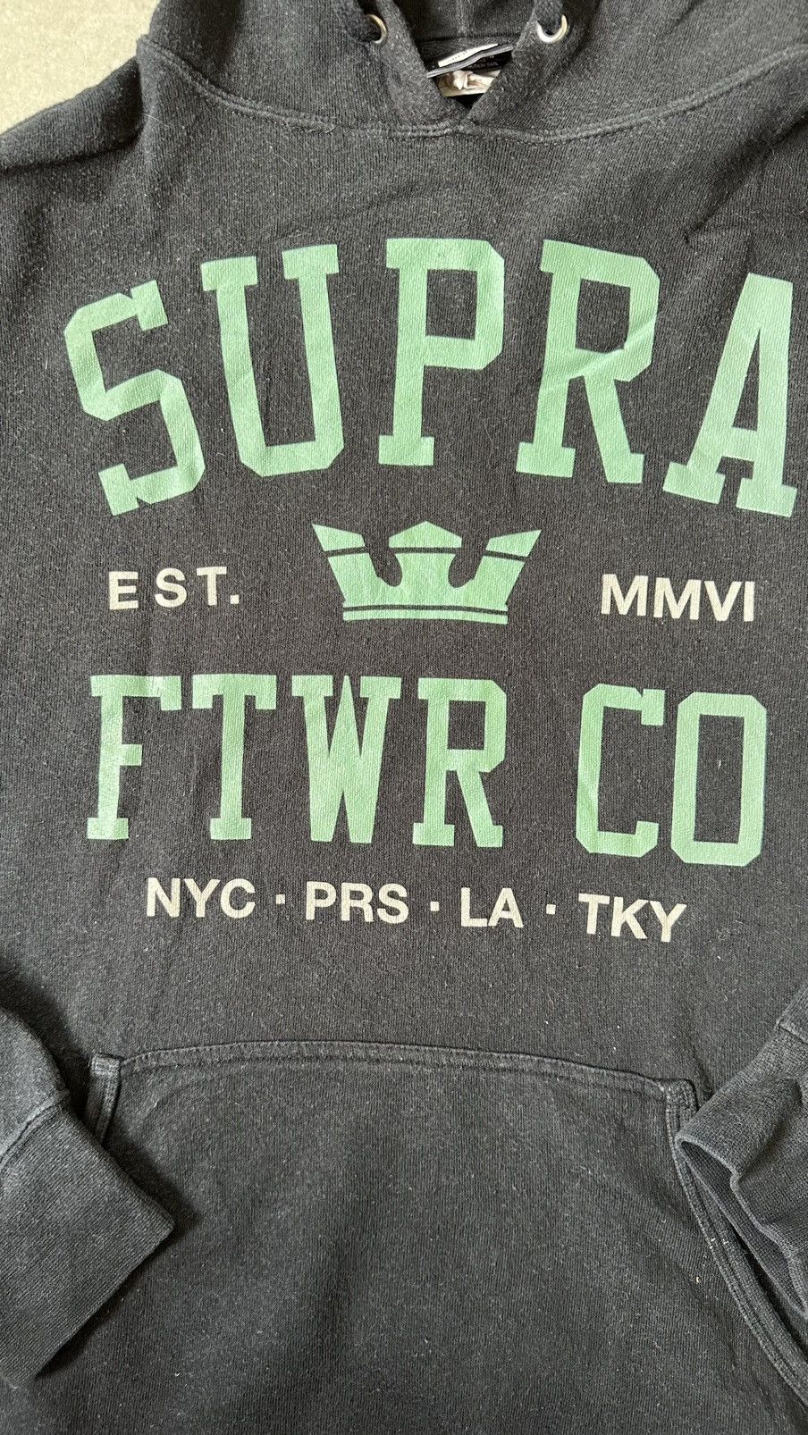 Supra VINTAGE SUPRA HOODIE Size US M / EU 48-50 / 2 - 2 Thumbnail
