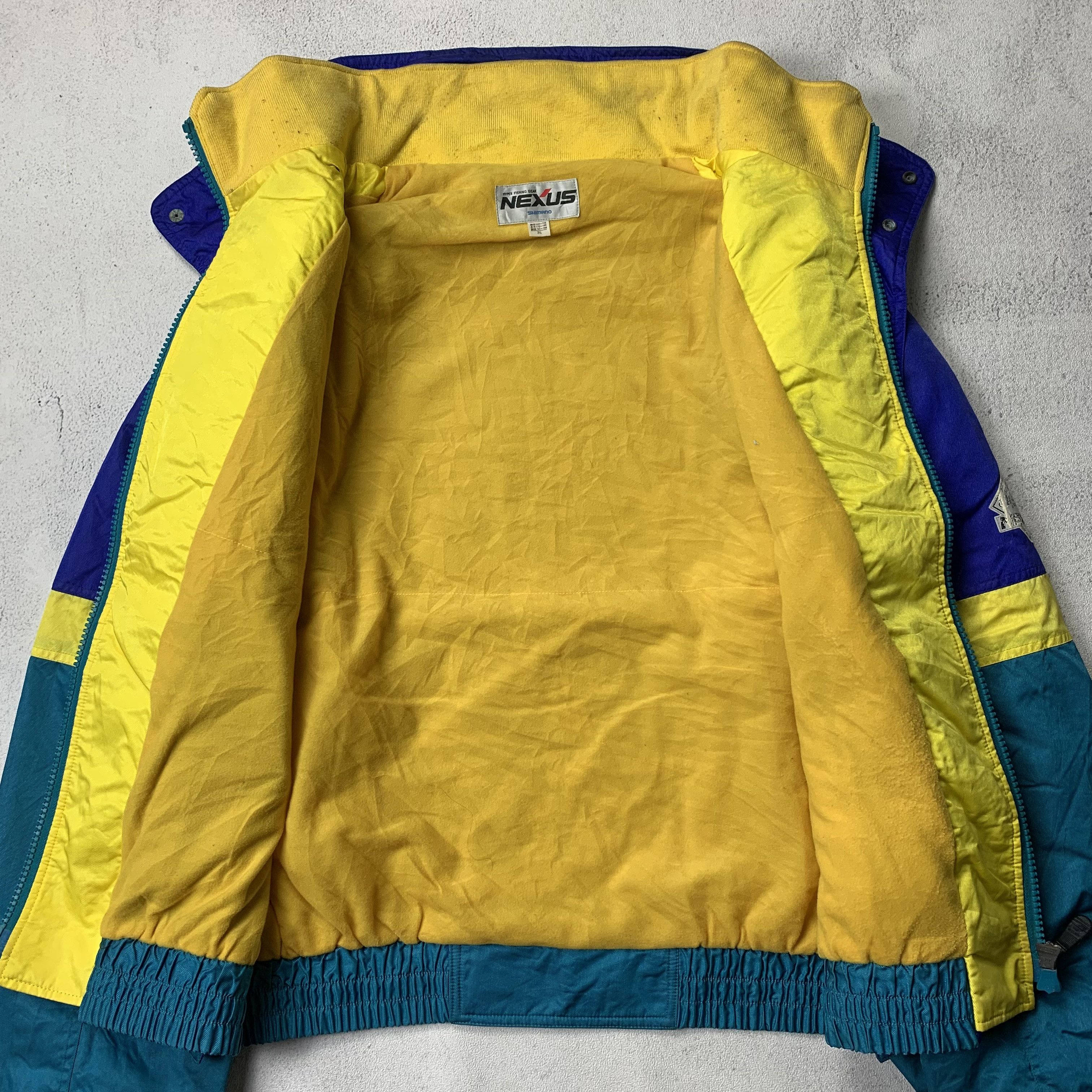 Vintage Nexus Shimano Hyper Fishing Gear Jacket Size US XL / EU 56 / 4 - 10 Thumbnail