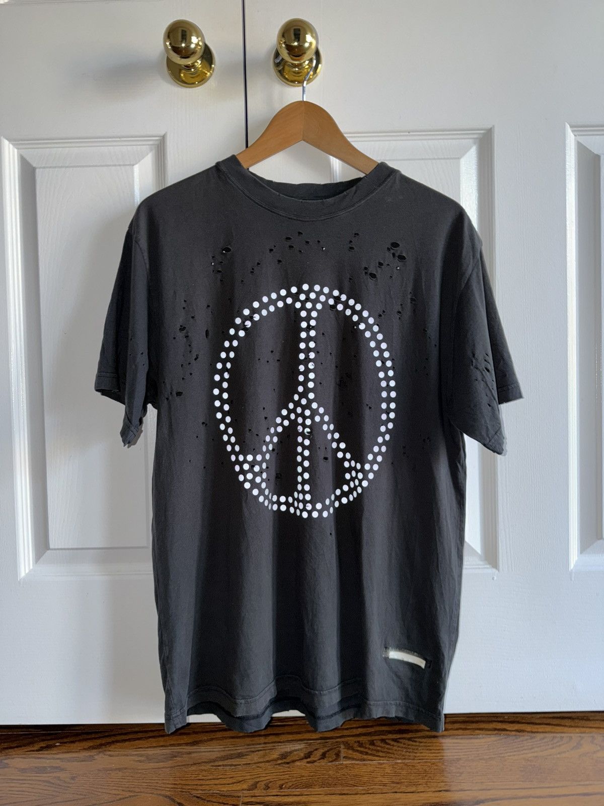 Satisfy Satisfy Mothtech PEACE Reflective T-Shirt Large Size US L / EU 52-54 / 3 - 5 Thumbnail