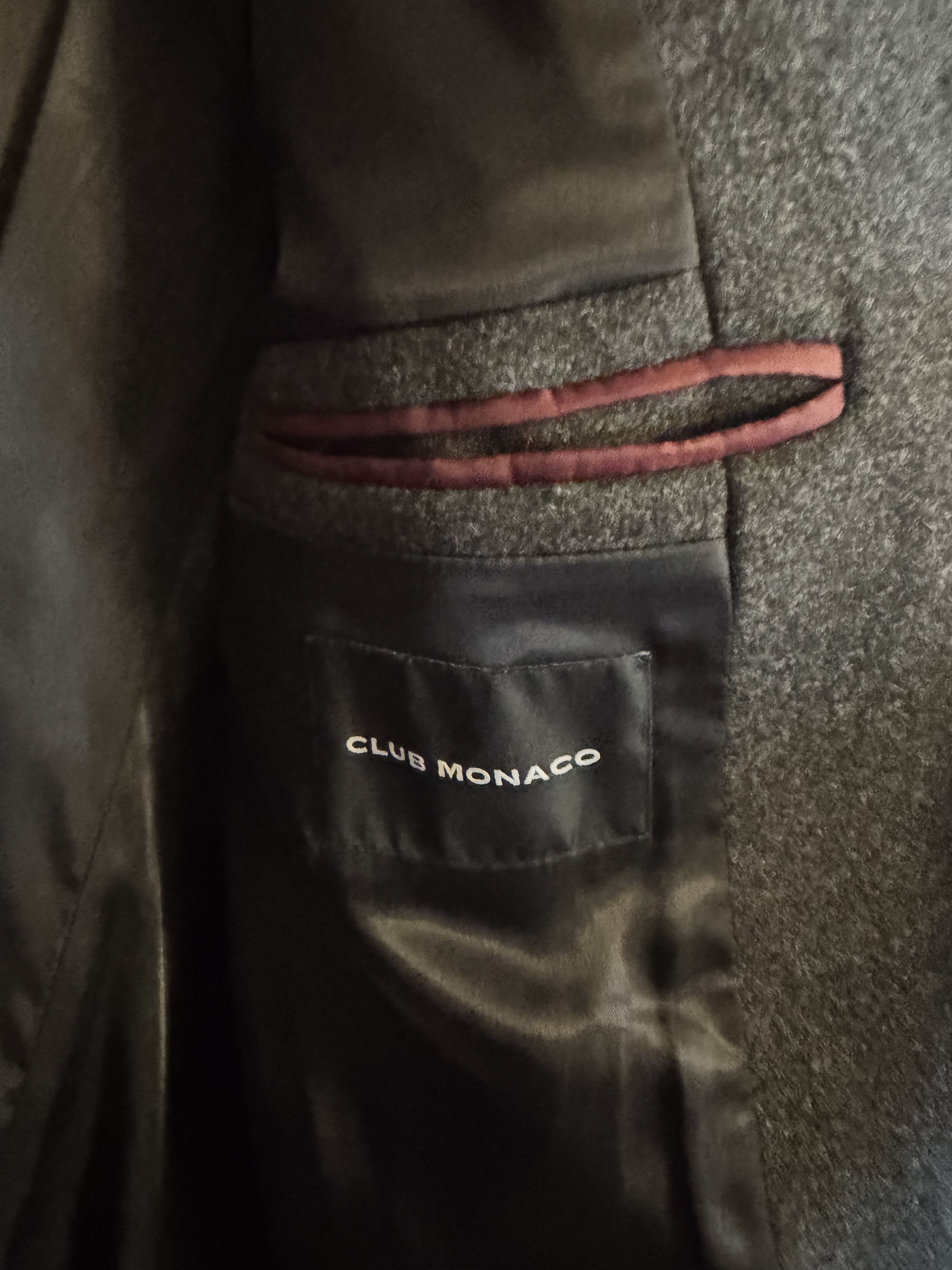 Club Monaco Wool Coat by Mario Bellucci Size US M / EU 48-50 / 2 - 3 Thumbnail