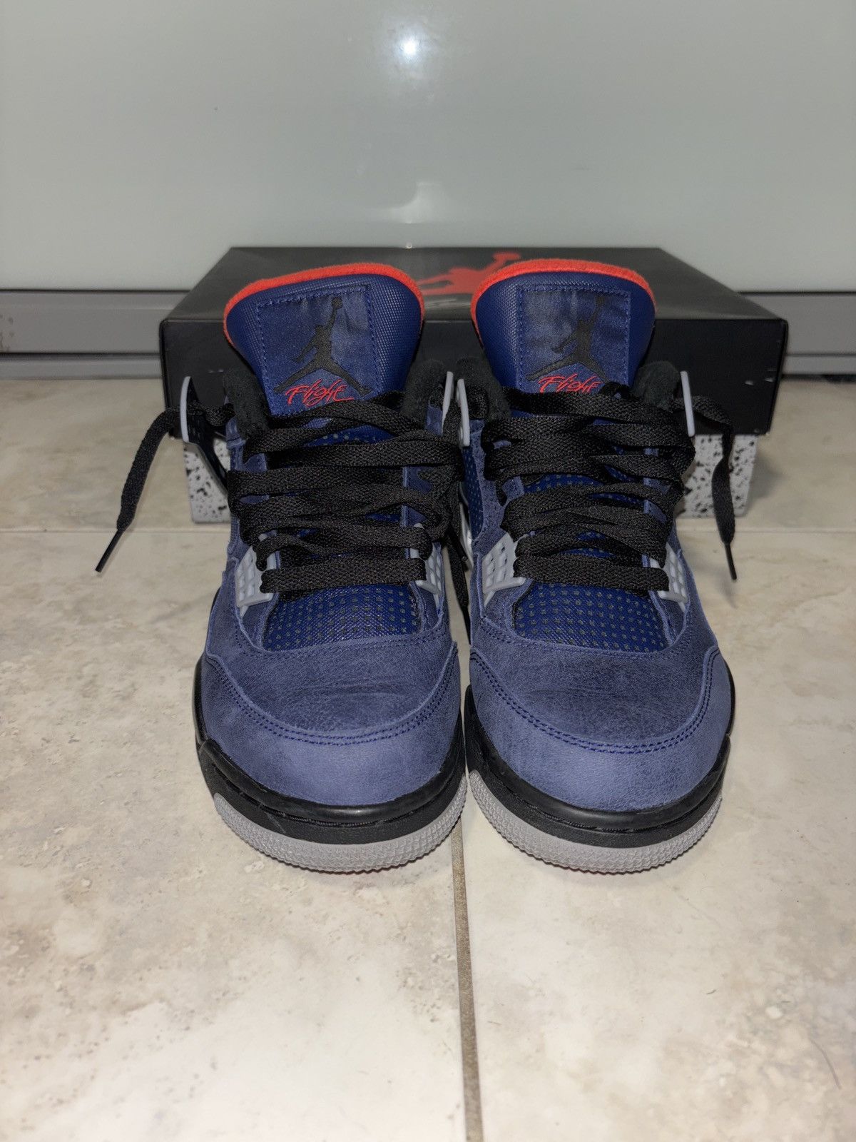Jordan Brand × Nike Jordan 4 Winter Loyal Blue Size US 8 / EU 41 - 5 Thumbnail
