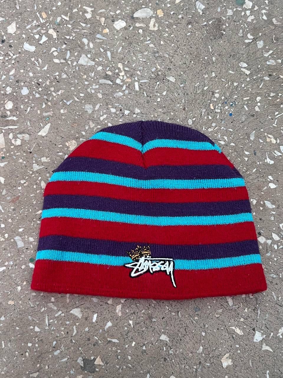 Stussy 90s Stussy multicolour rainbow hat crown embroidered logo Size ONE SIZE - 1 Thumbnail