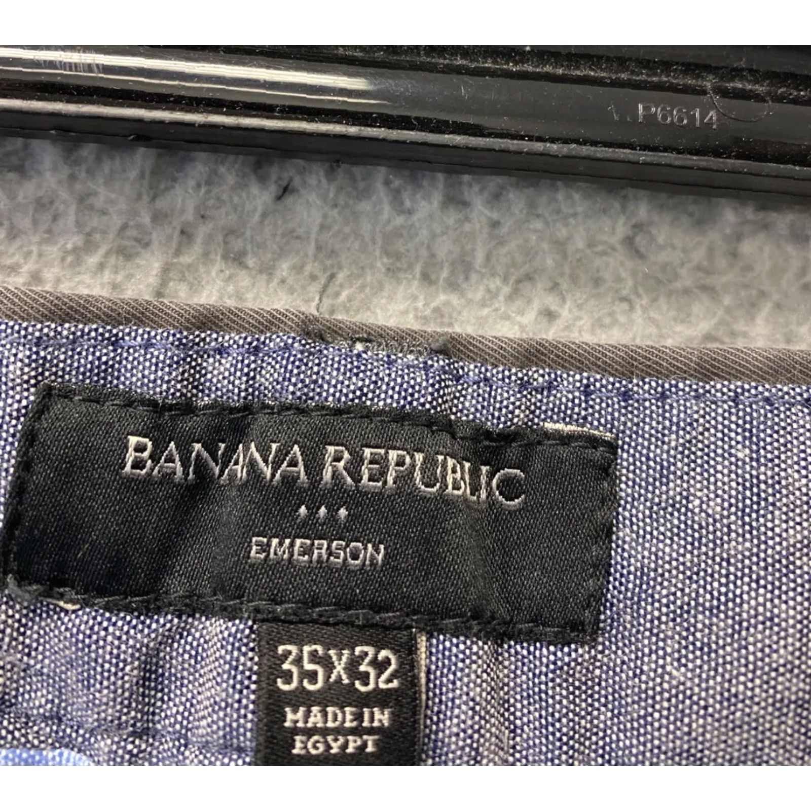 Banana Republic Banana Republic Emerson Chino Pants Men's 35x32 Brown Flat Front /108-1 Size US 35 - 7 Thumbnail